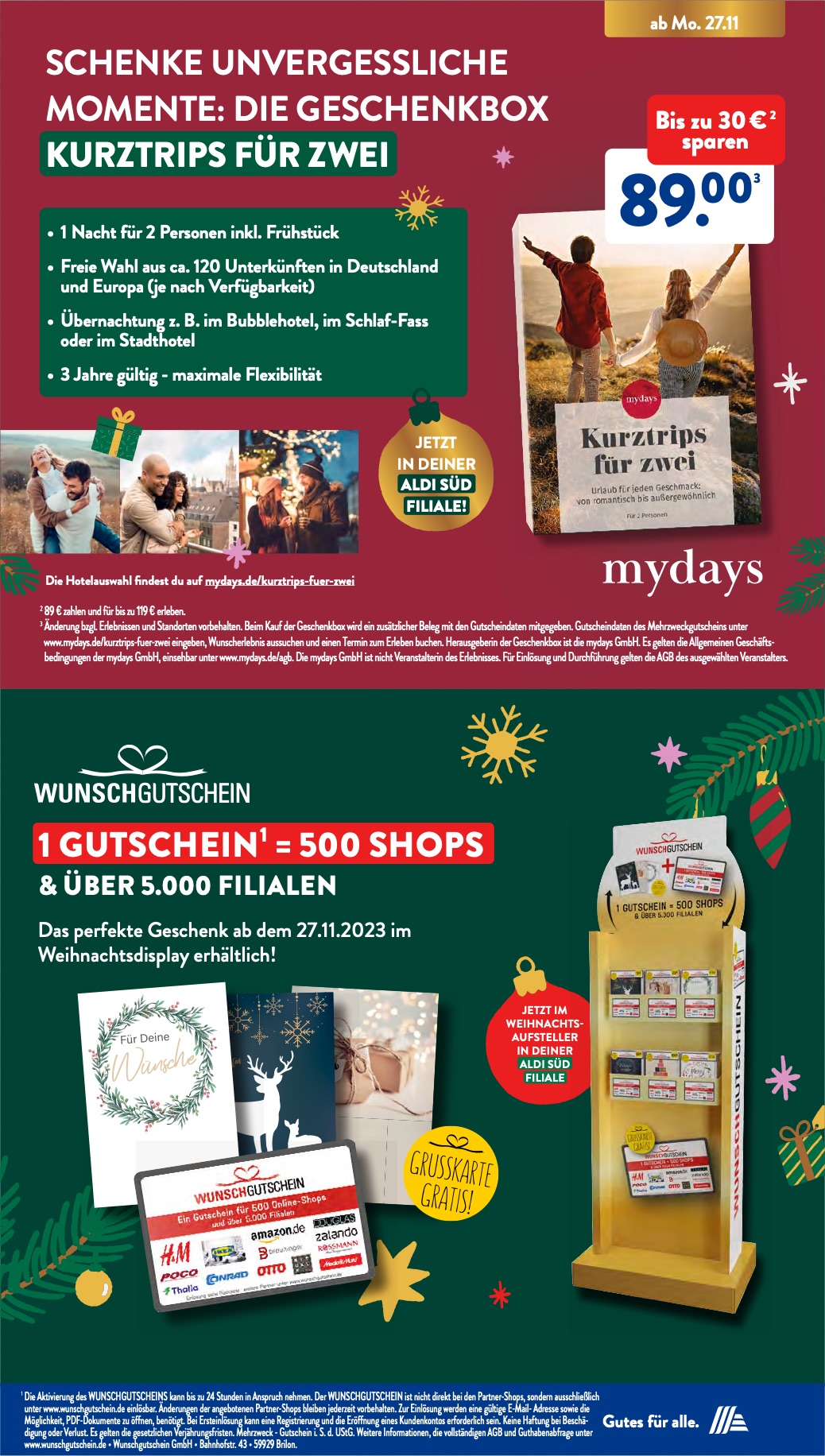 ALDI Süd Prospekt 27 Nov – 2 Dez 2023 Seite 19