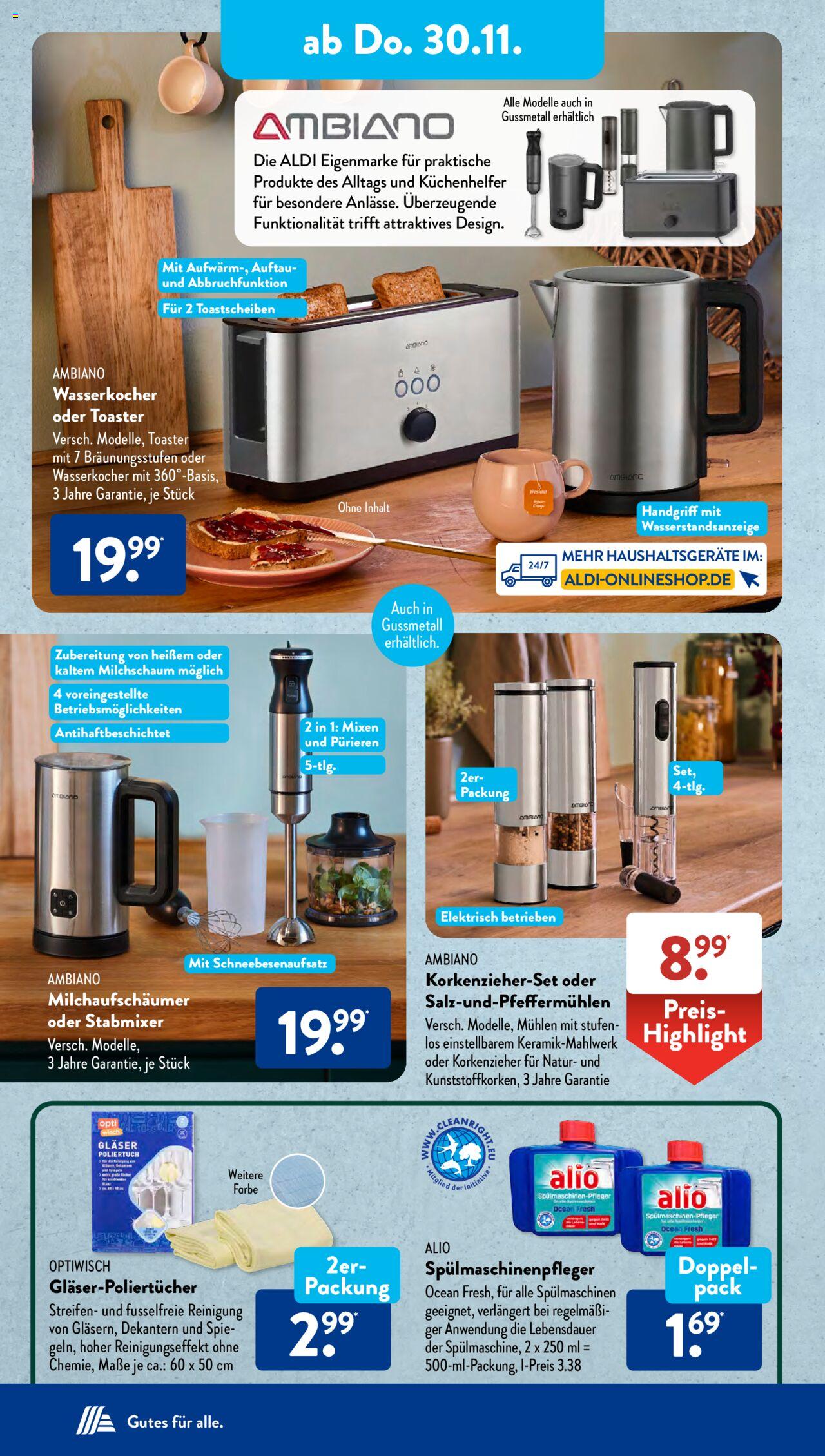 ALDI Süd Prospekt 27 November – 2 Dezember 2023 Seite 18