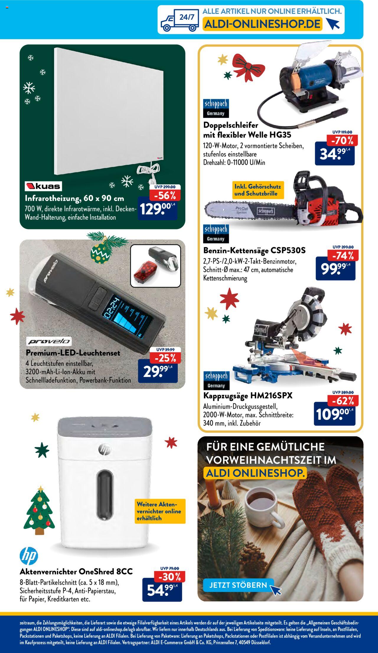 ALDI Süd Prospekt 27 November – 2 Dezember 2023 Seite 38