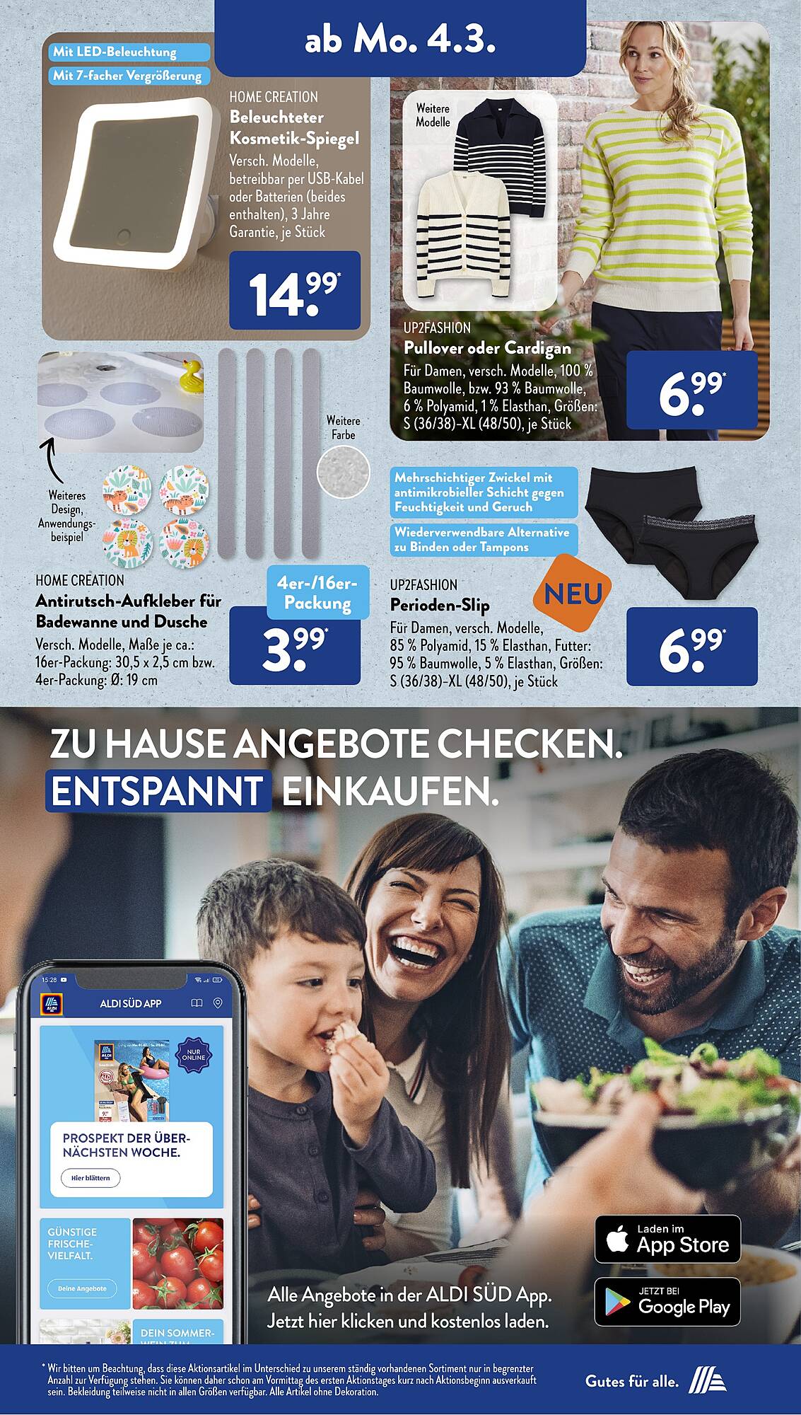 ALDI Süd Prospekt 4 – 9 Marsch 2024 Seite 3