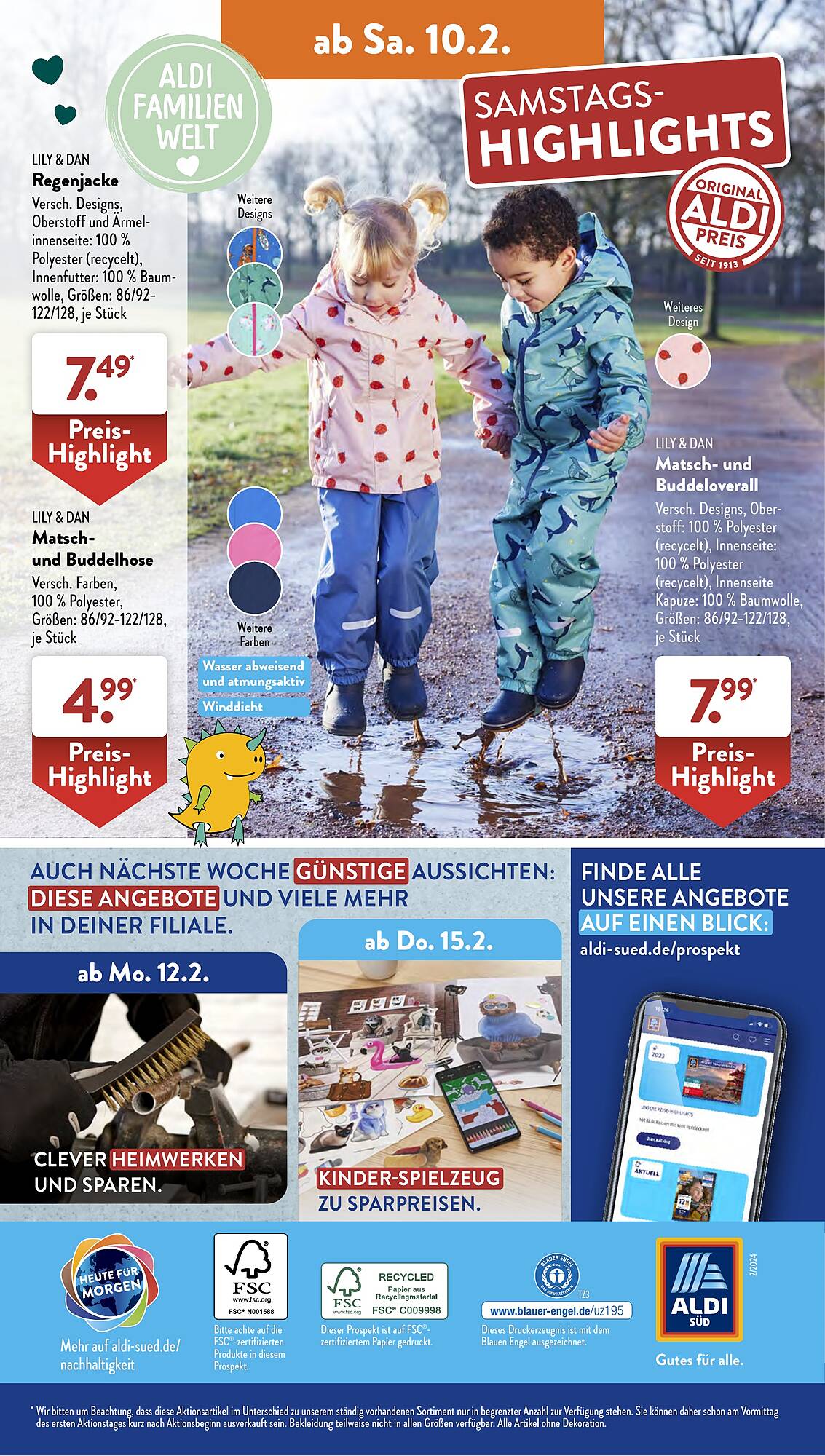 ALDI Süd Prospekt 5 – 10 Februar 2024 Seite 31