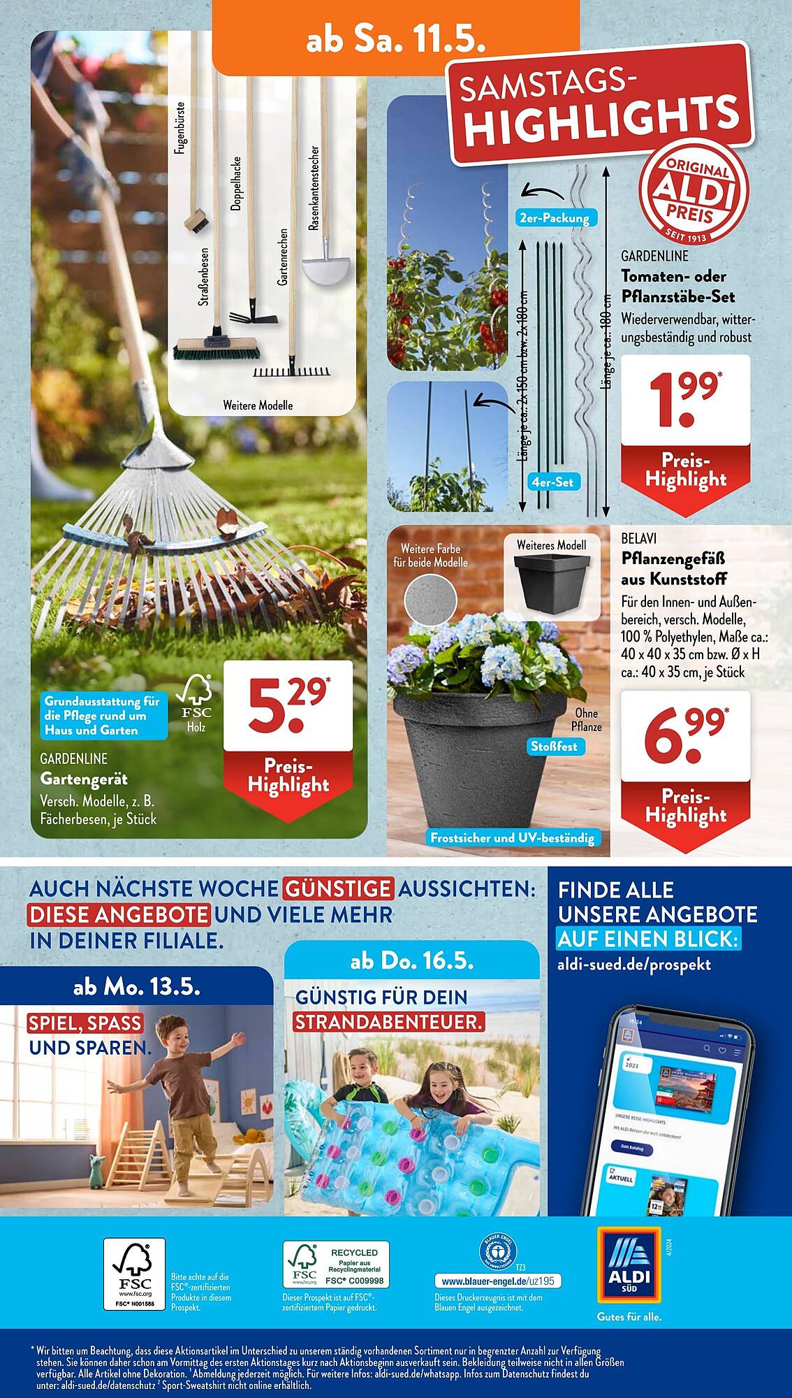 ALDI Süd Prospekt 6 – 11 Mai 2024 Seite 28