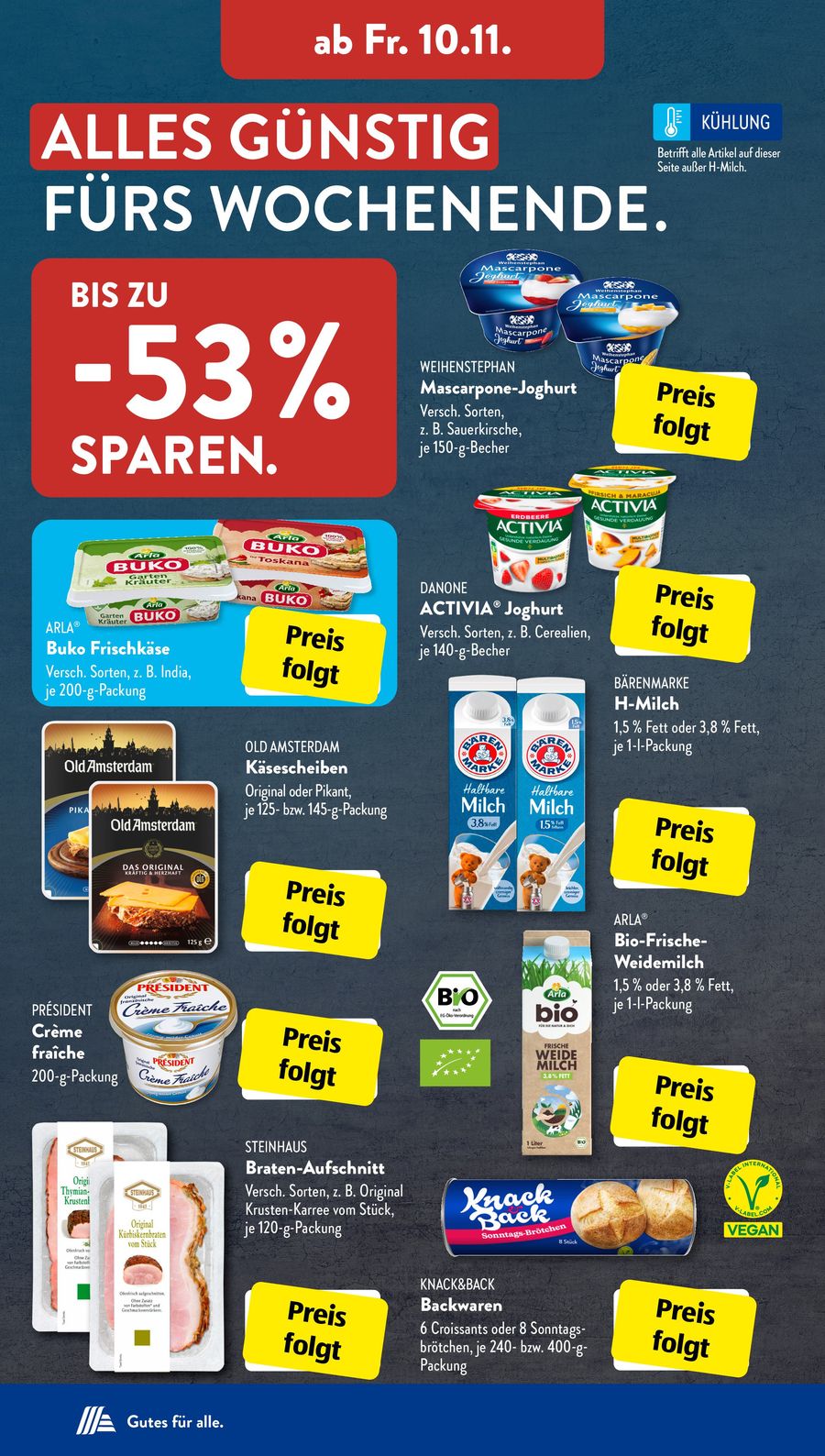 ALDI Süd Prospekt 6 – 11 November 2023 Seite 22