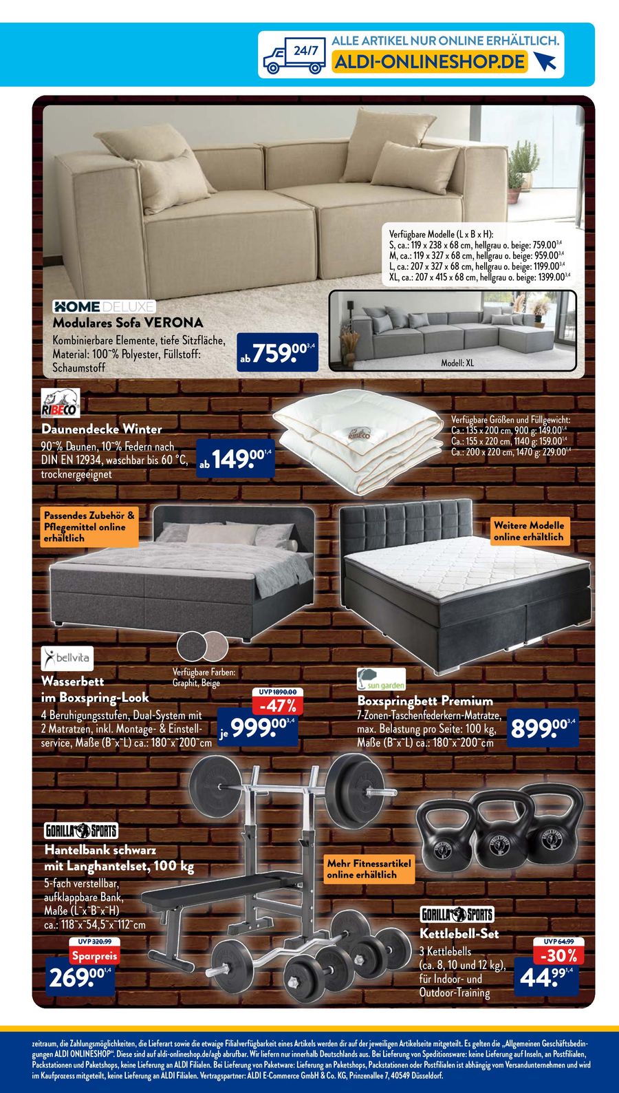 ALDI Süd Prospekt 6 – 11 November 2023 Seite 32