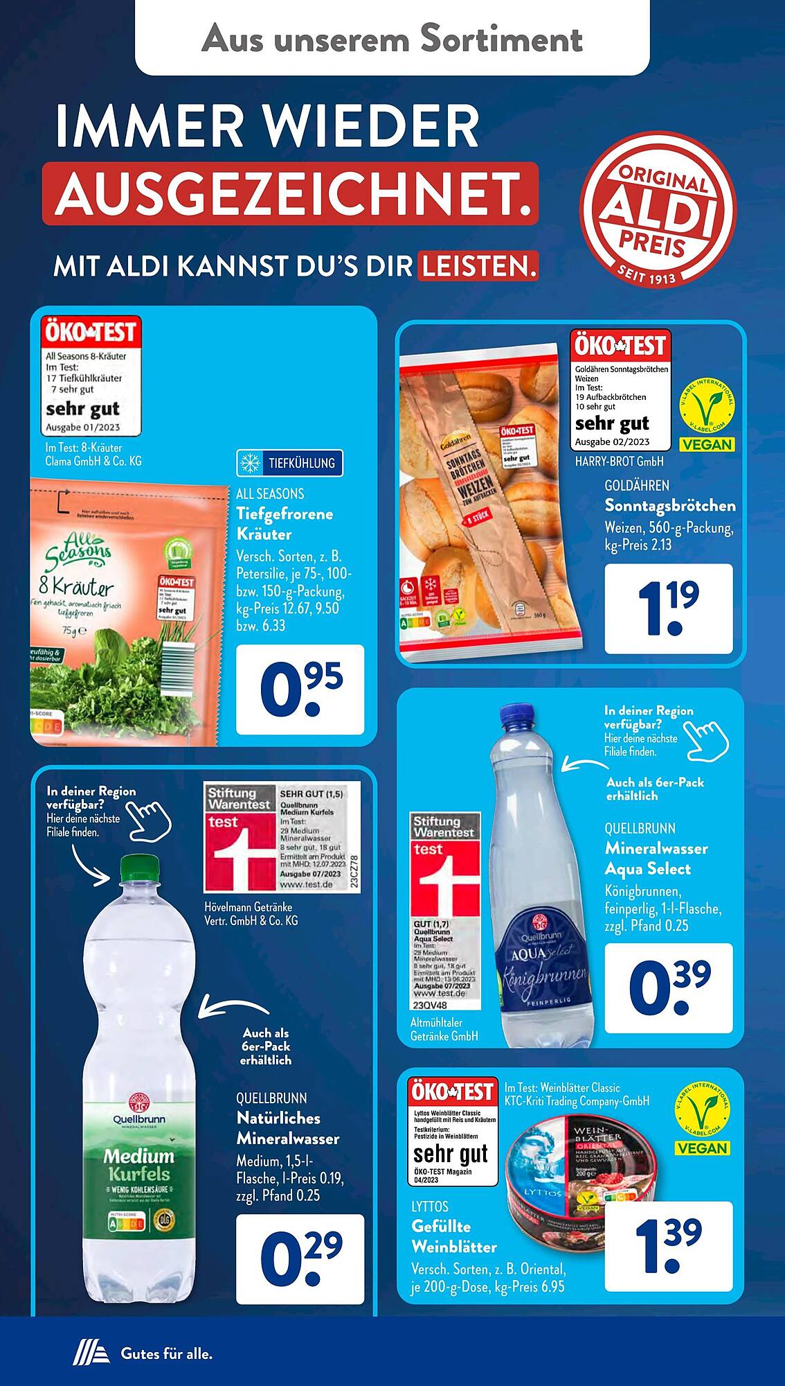ALDI Süd Prospekt 8 – 13 April 2024 Seite 25