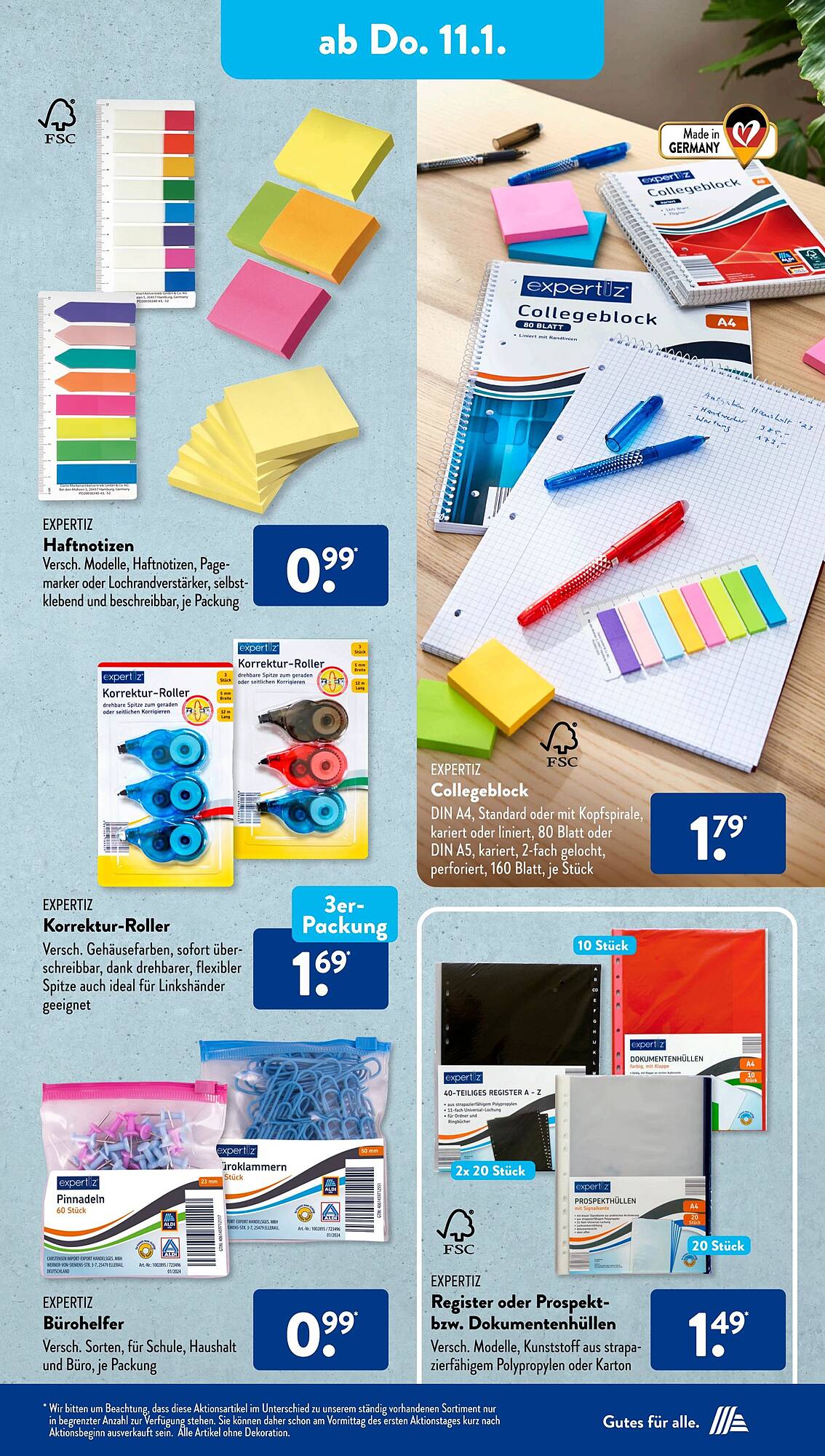 ALDI Süd Prospekt 8 – 13 Januar 2024 Seite 11