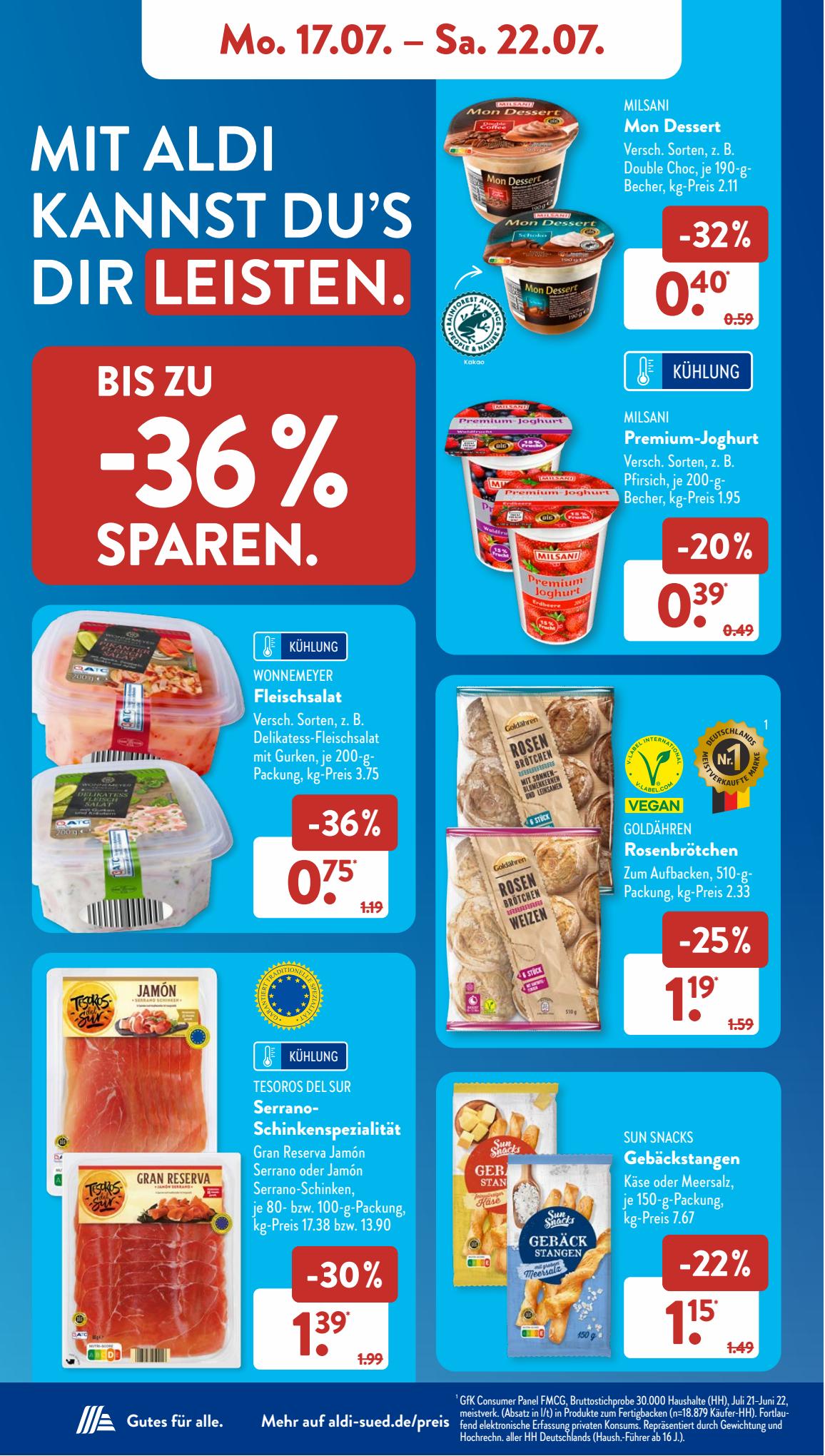ALDI Süd Prospekt 9 – 12 Juli 2023 Seite 12