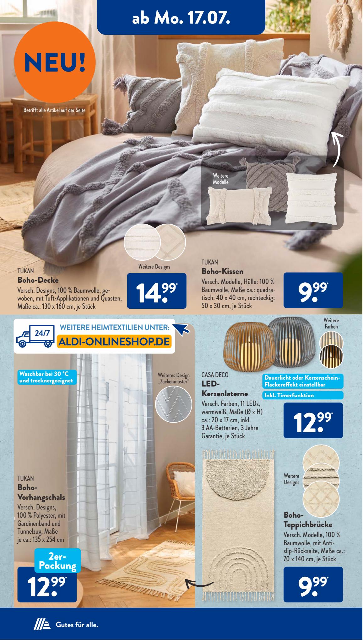 ALDI Süd Prospekt 9 – 12 Juli 2023 Seite 14