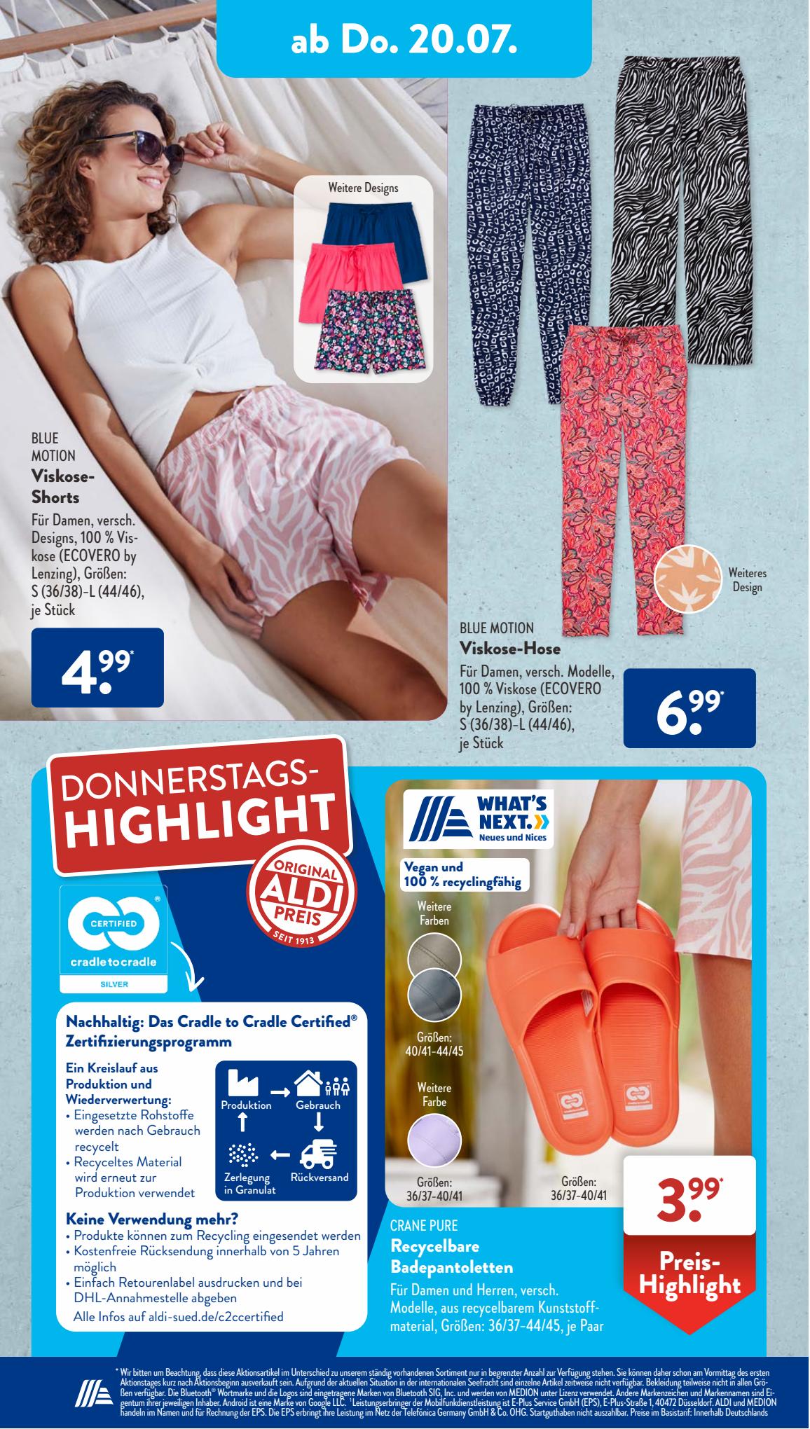 ALDI Süd Prospekt 9 – 12 Juli 2023 Seite 22