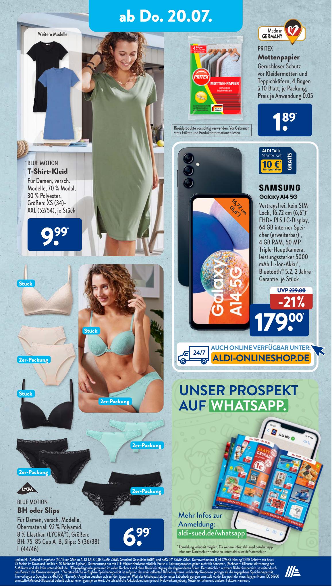 ALDI Süd Prospekt 9 – 12 Juli 2023 Seite 23