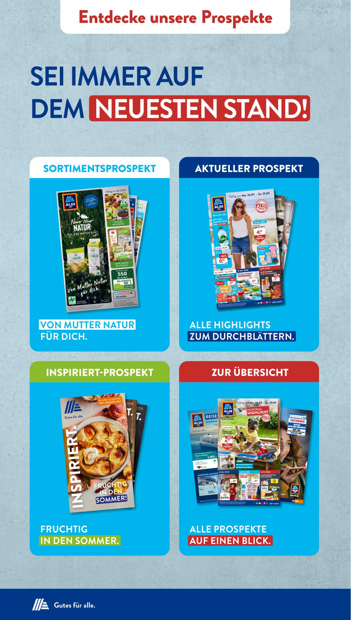 ALDI Süd Prospekt 9 – 12 Juli 2023 Seite 44