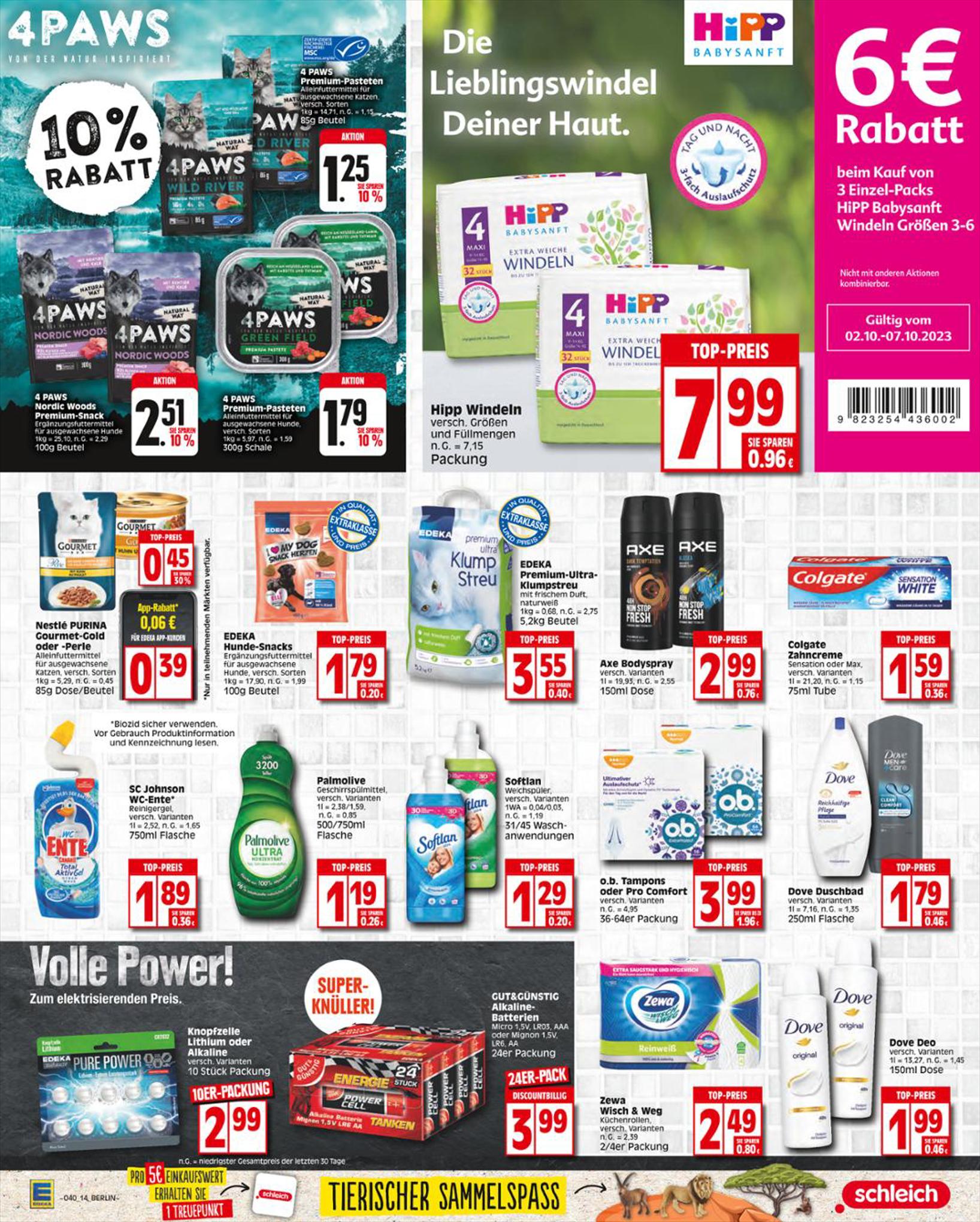 EDEKA Prospekt 1 – 7 October 2023 Seite 14