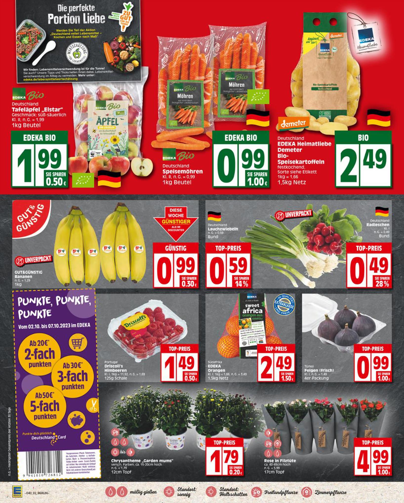 EDEKA Prospekt 1 – 7 October 2023 Seite 2