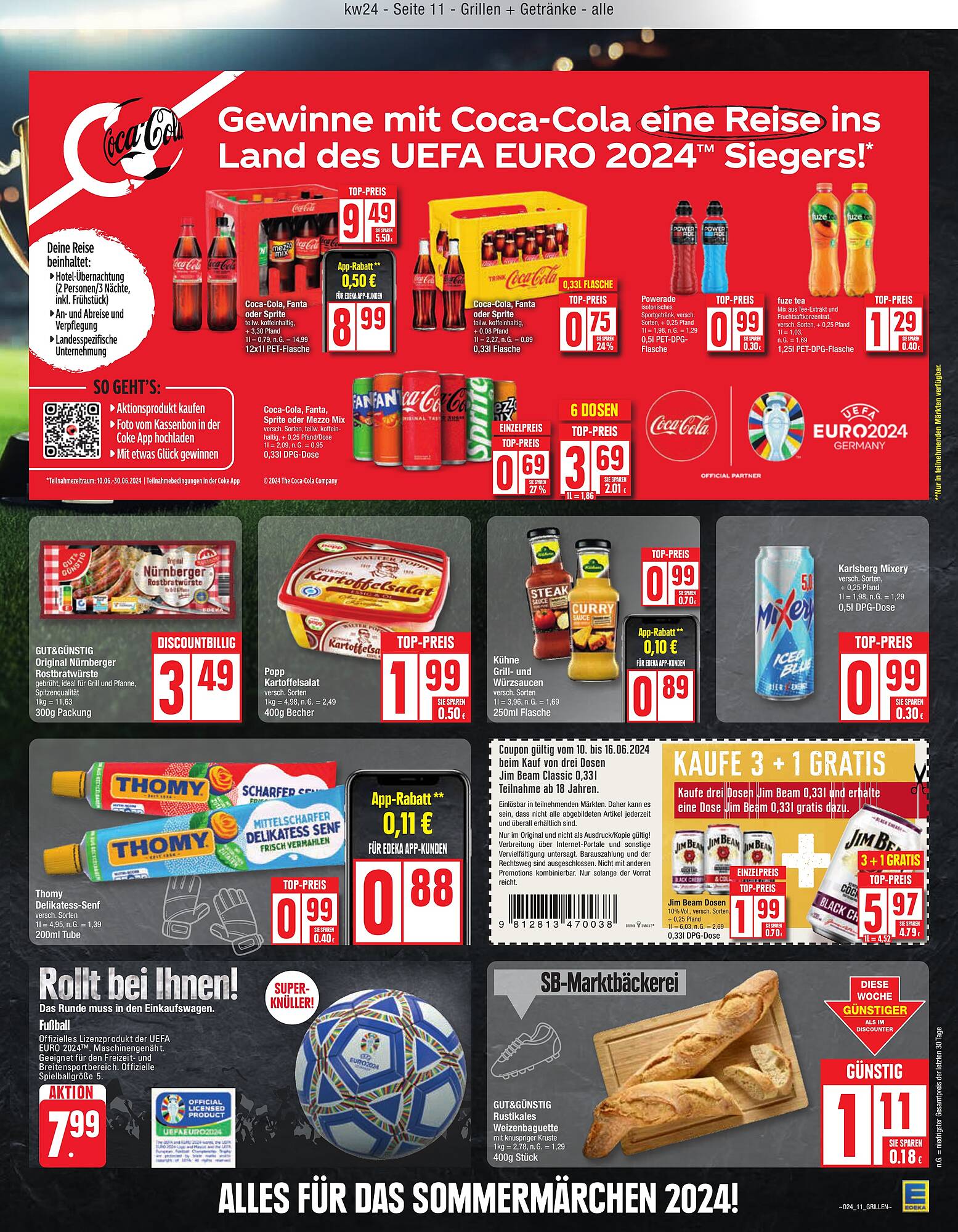 EDEKA Prospekt 10 – 15 Juni 2024 Seite 11