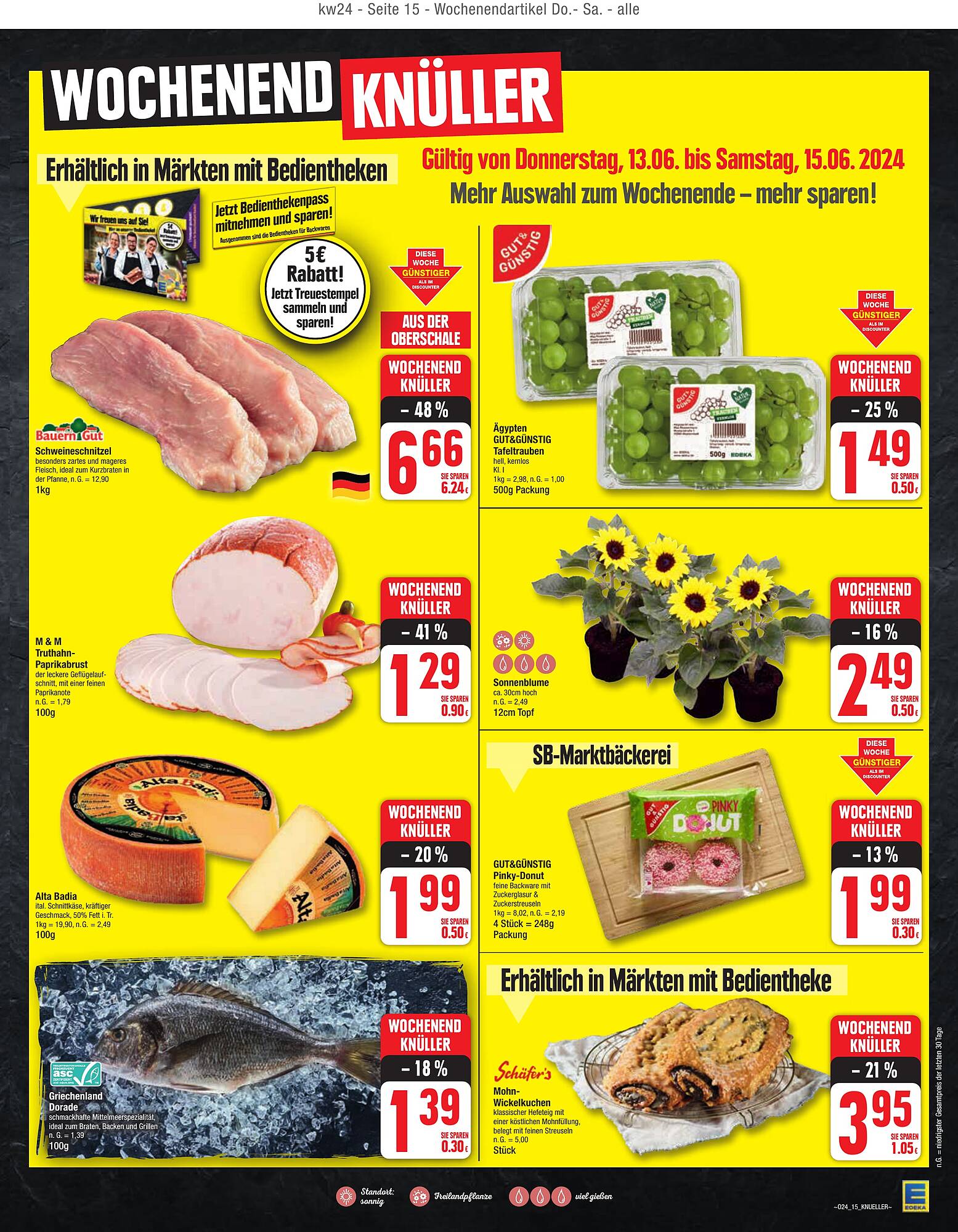 EDEKA Prospekt 10 – 15 Juni 2024 Seite 15