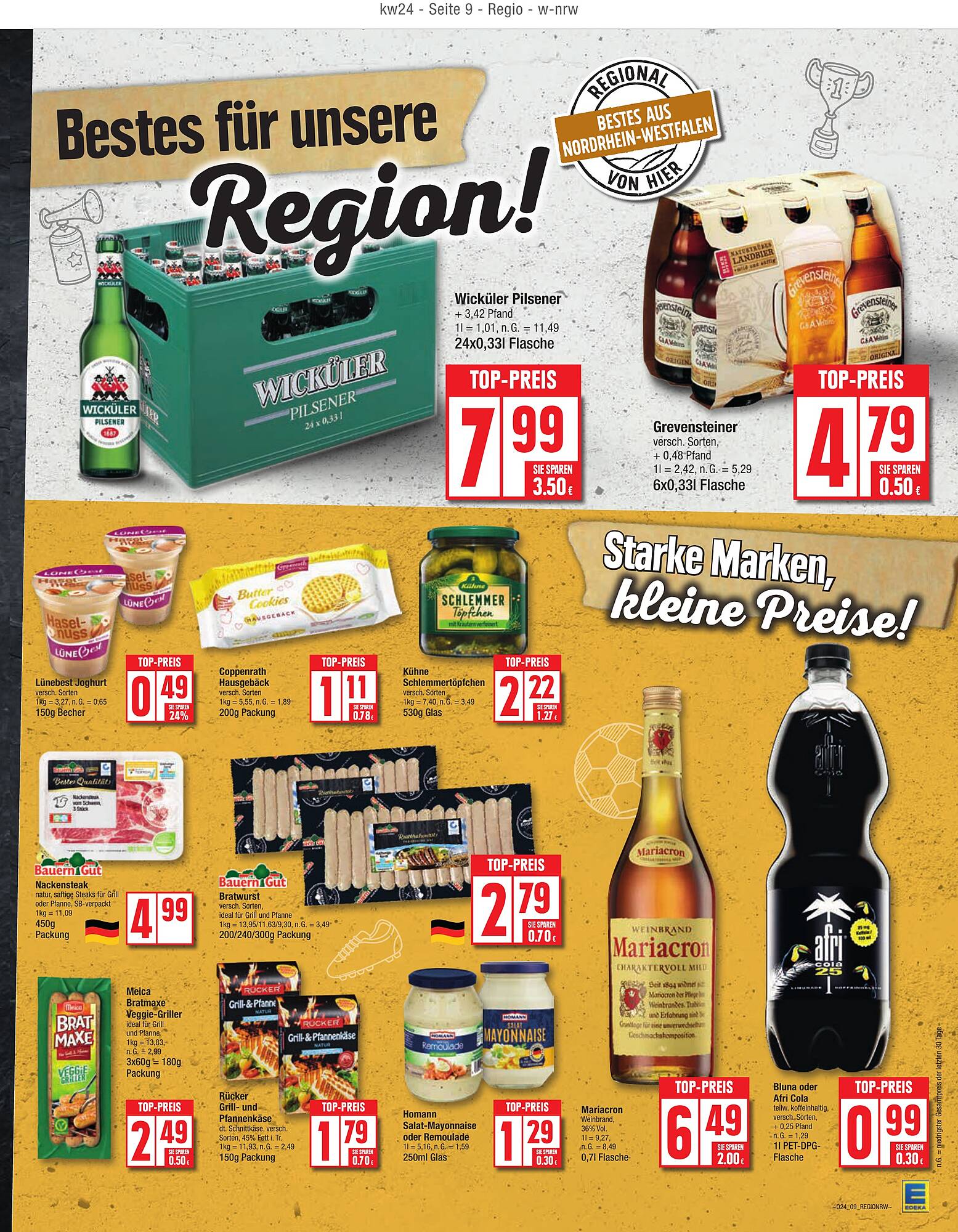 EDEKA Prospekt 10 – 15 Juni 2024 Seite 9