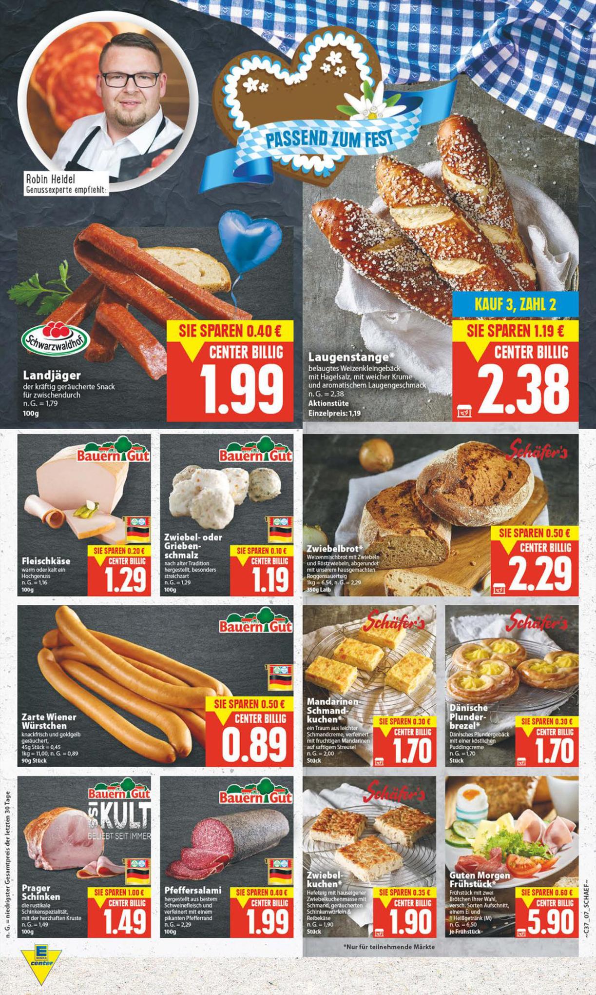 EDEKA Prospekt 10 – 16 September 2023 Seite 7