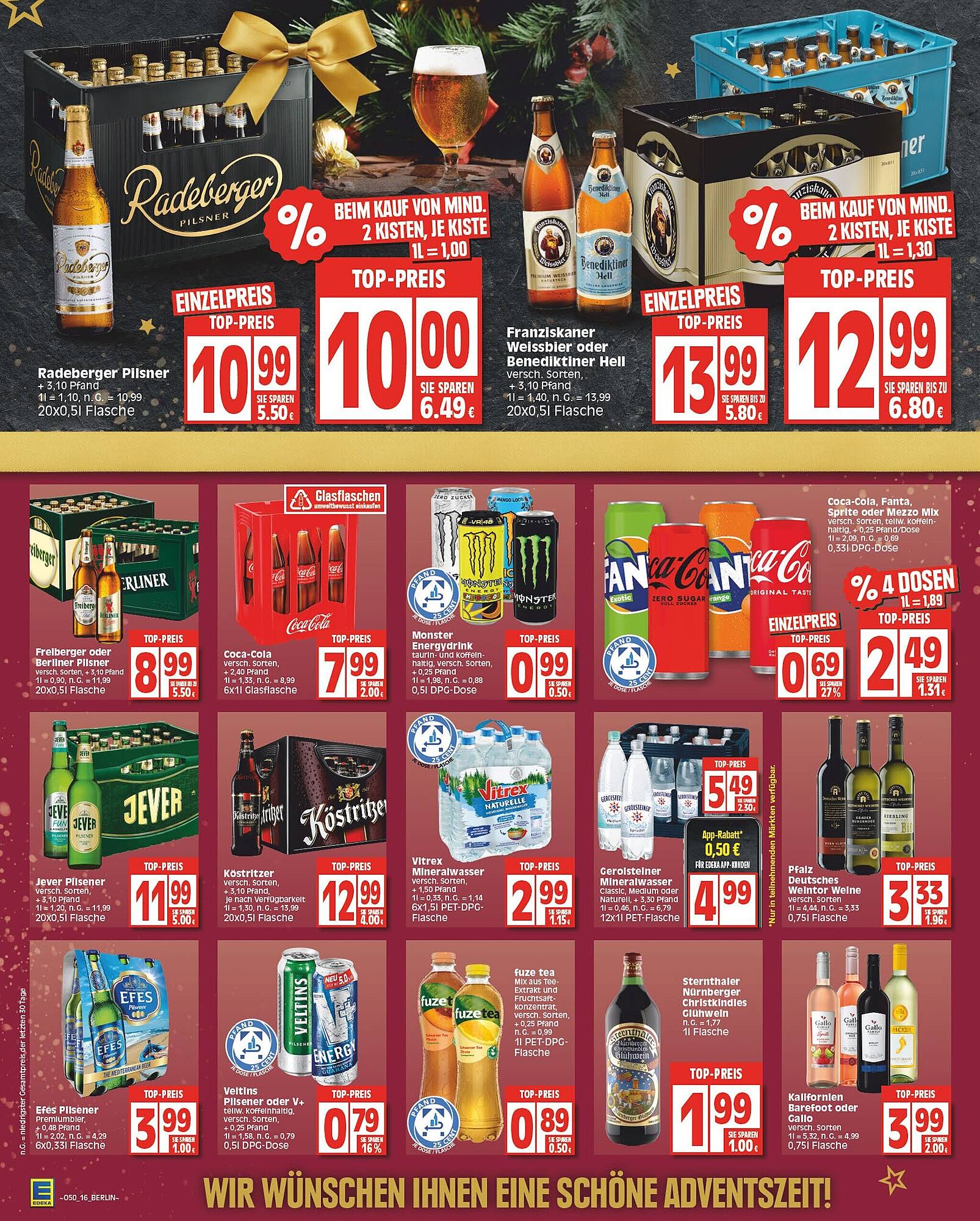 EDEKA Prospekt 11 – 16 Dezember 2023 Seite 16