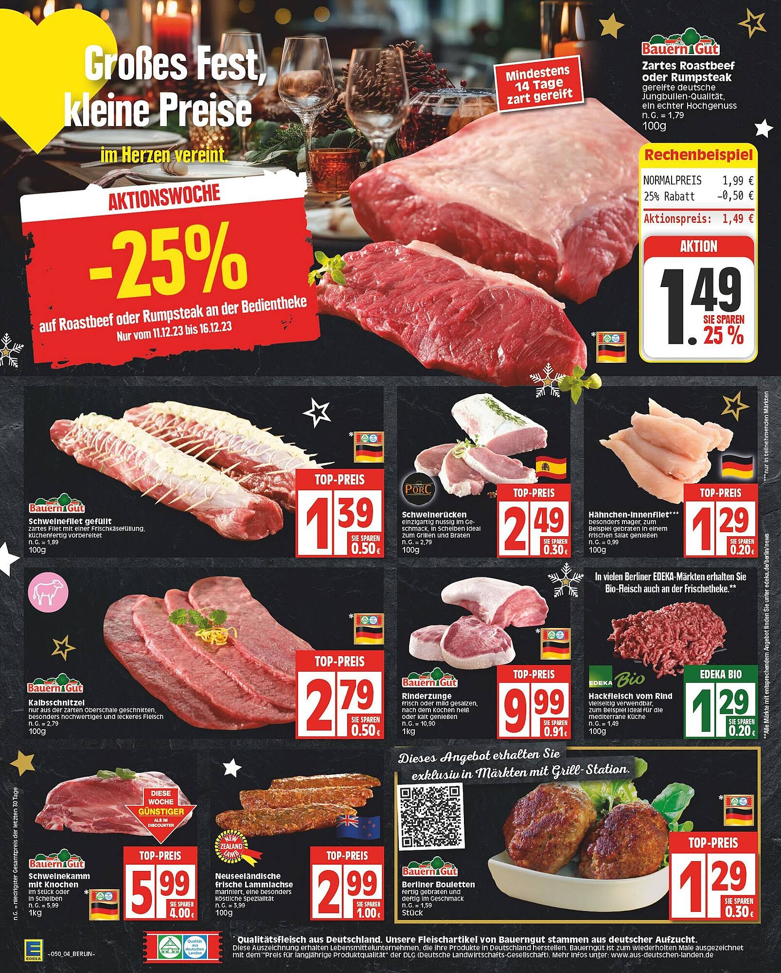 EDEKA Prospekt 11 – 16 Dezember 2023 Seite 4