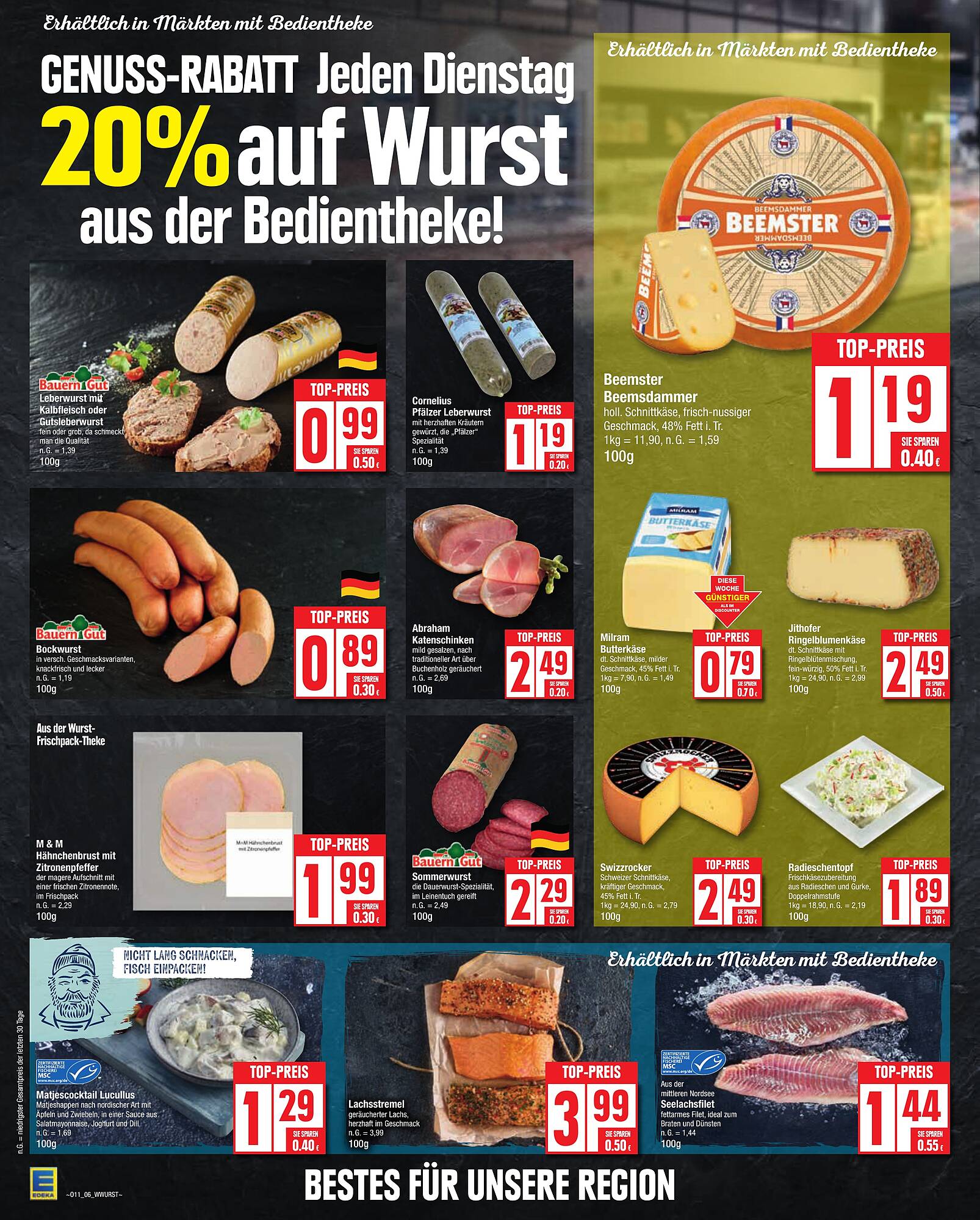 EDEKA Prospekt 11 – 16 Marsch 2024 Seite 6