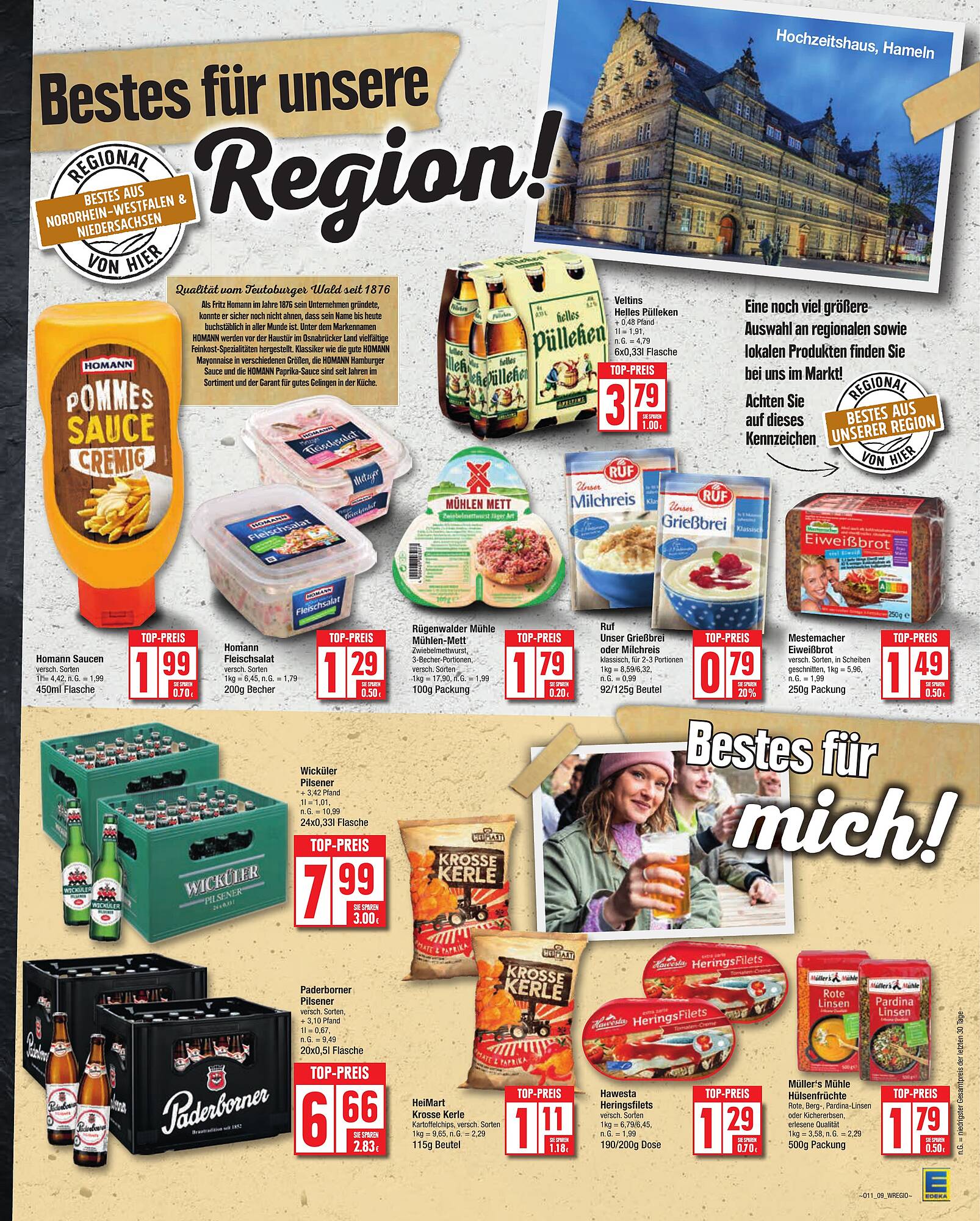 EDEKA Prospekt 11 – 16 Marsch 2024 Seite 9