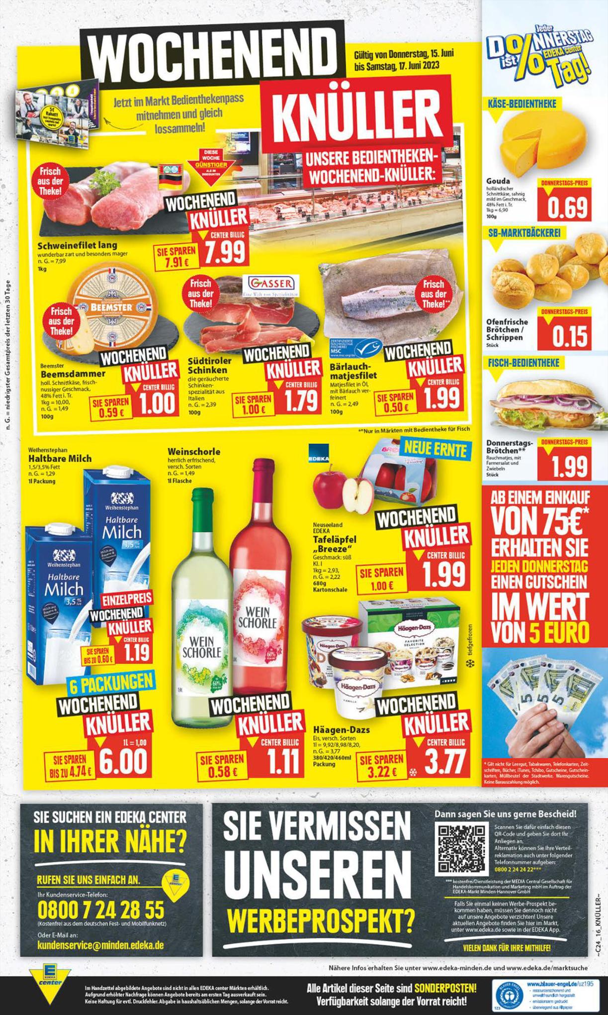 EDEKA Prospekt 11 – 17 Juni 2023 Seite 16