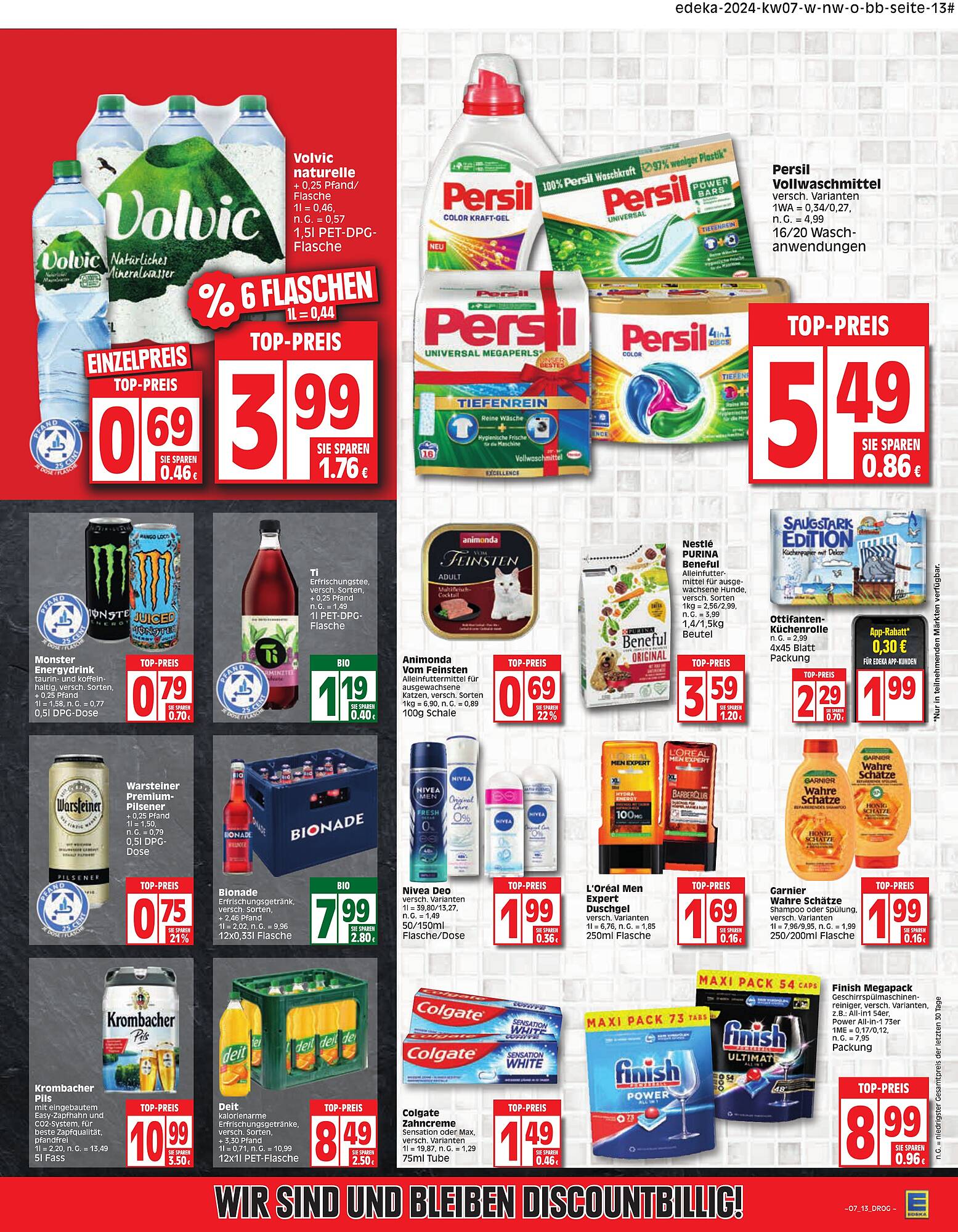 EDEKA Prospekt 12 – 17 Februar 2024 Seite 13