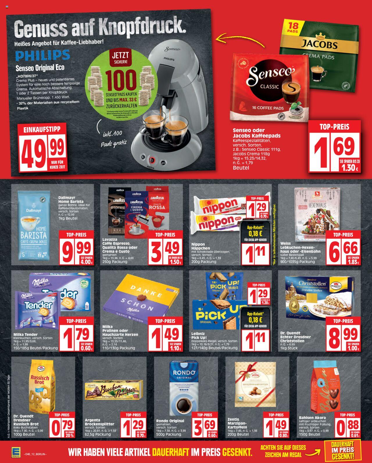 EDEKA Prospekt 13 – 18 November 2023 Seite 12