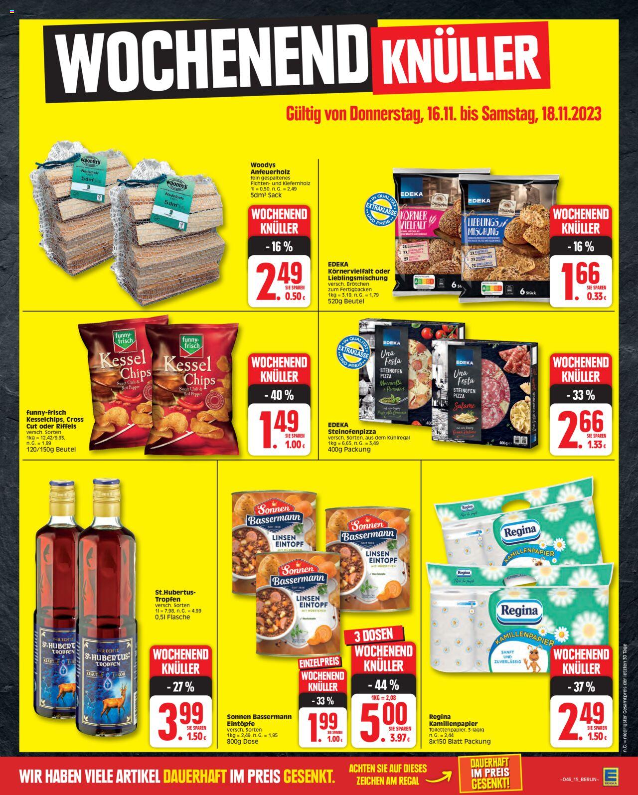 EDEKA Prospekt 13 – 18 November 2023 Seite 15