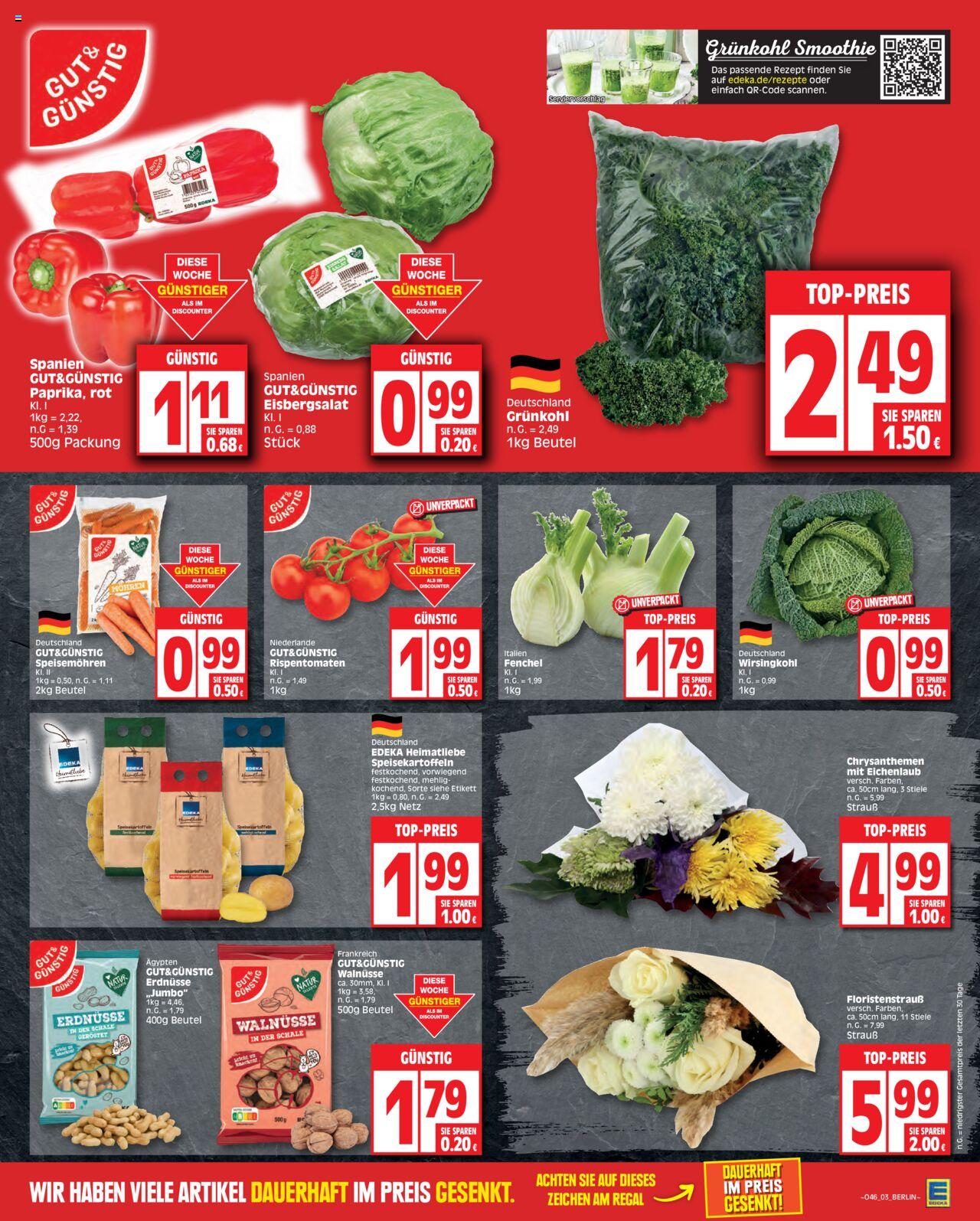 EDEKA Prospekt 13 – 18 November 2023 Seite 3
