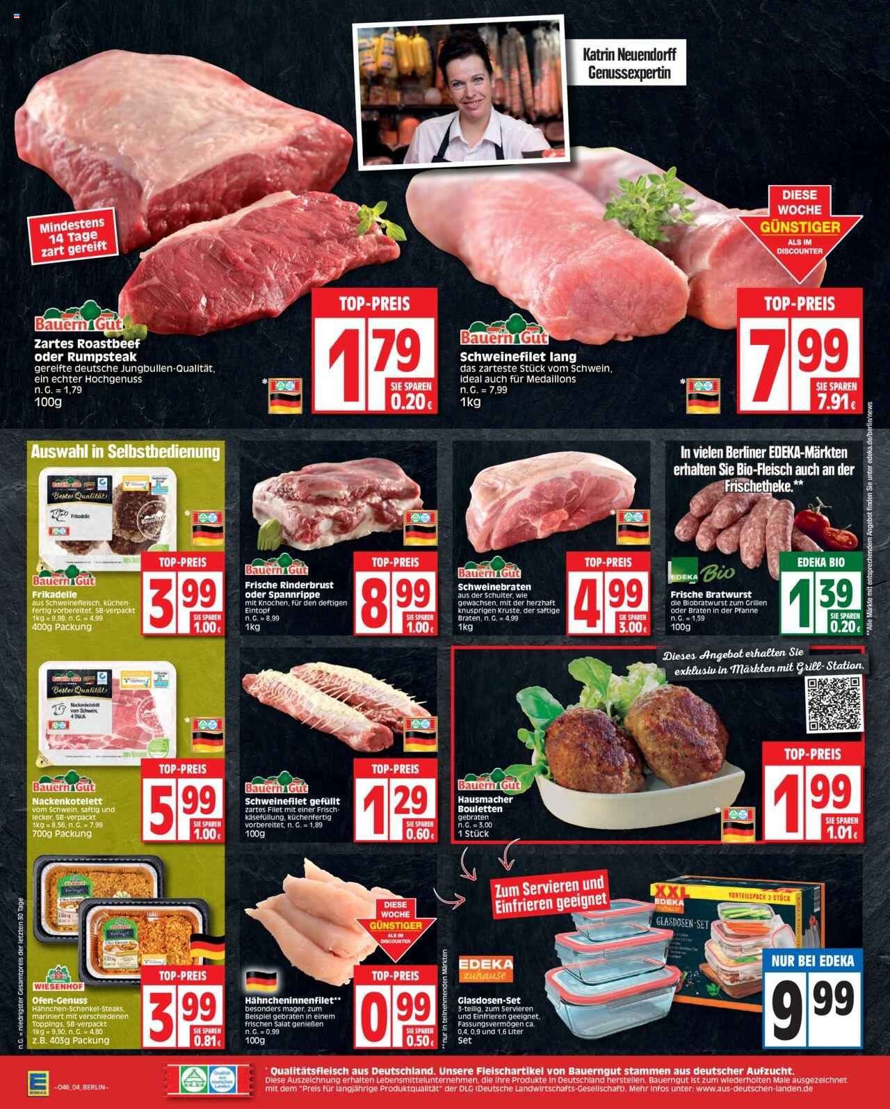 EDEKA Prospekt 13 – 18 November 2023 Seite 4