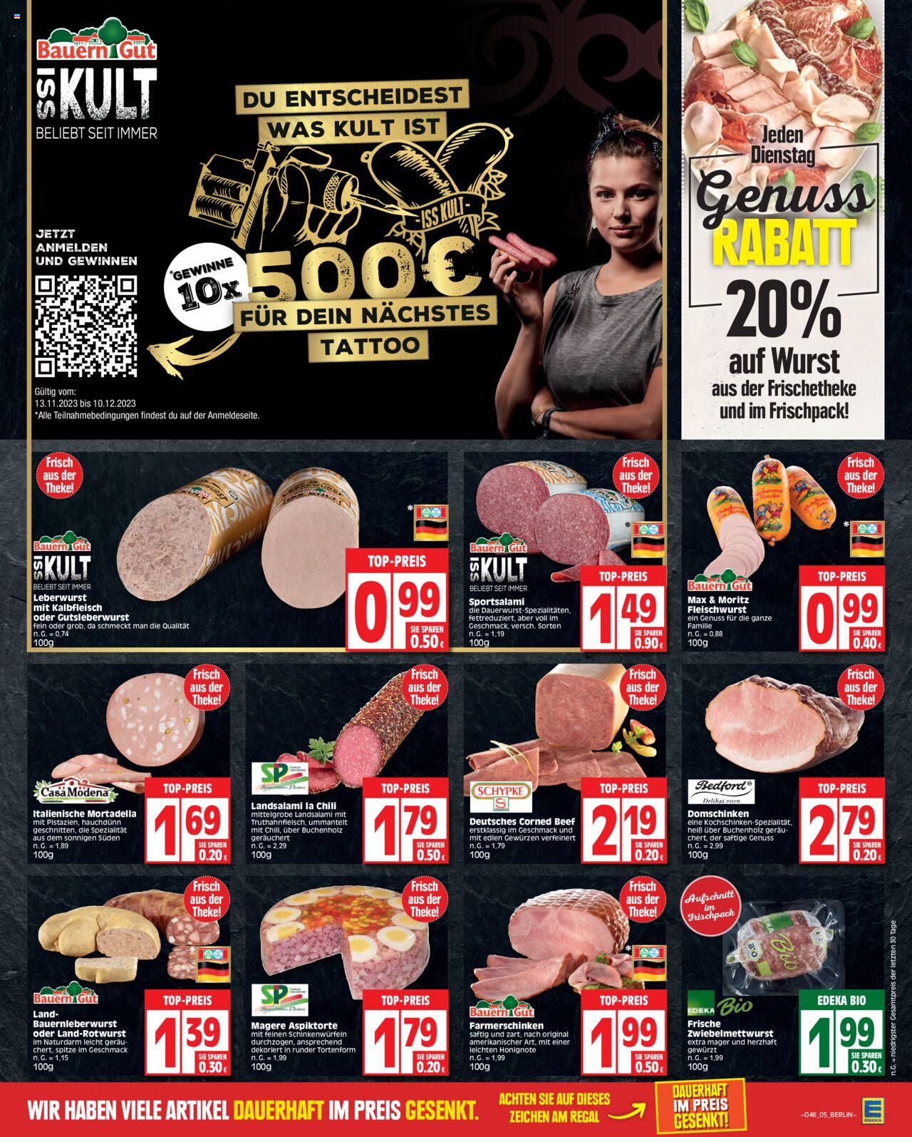 EDEKA Prospekt 13 – 18 November 2023 Seite 5