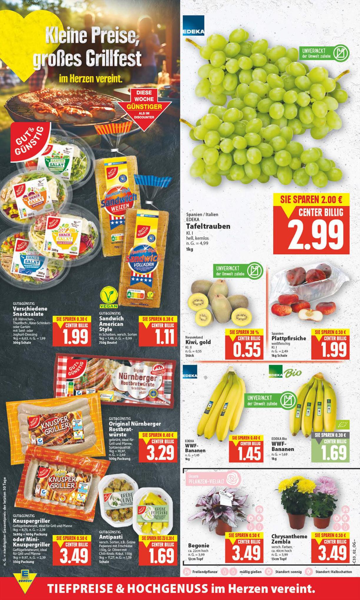 EDEKA Prospekt 13 – 19 August 2023 Seite 2