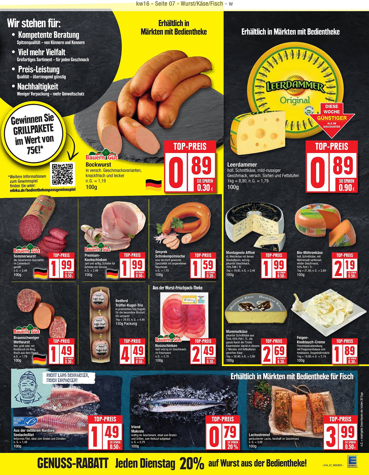 EDEKA Prospekt 15 – 20 April 2024 Seite 7