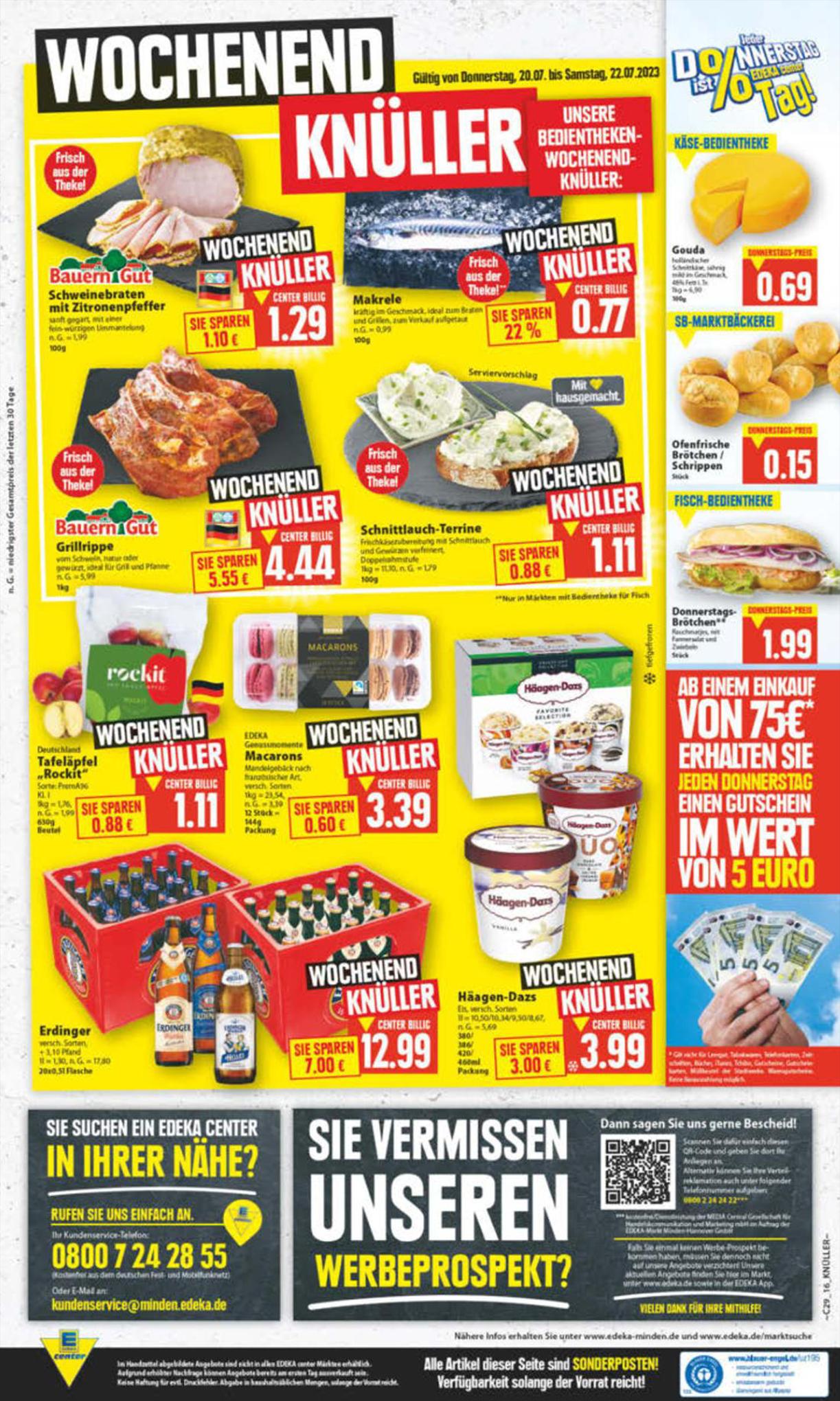 EDEKA Prospekt 16 – 22 Juli 2023 Seite 16