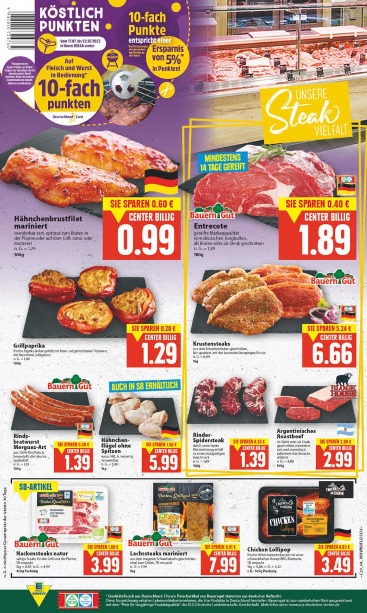EDEKA Prospekt 16 – 22 Juli 2023 Seite 4