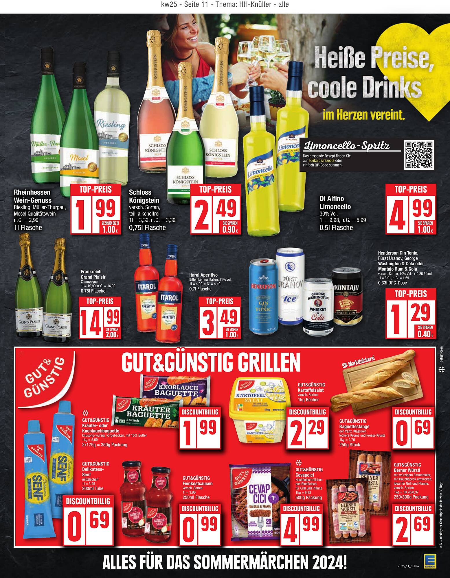 EDEKA Prospekt 17 – 22 Juni 2024 Seite 11