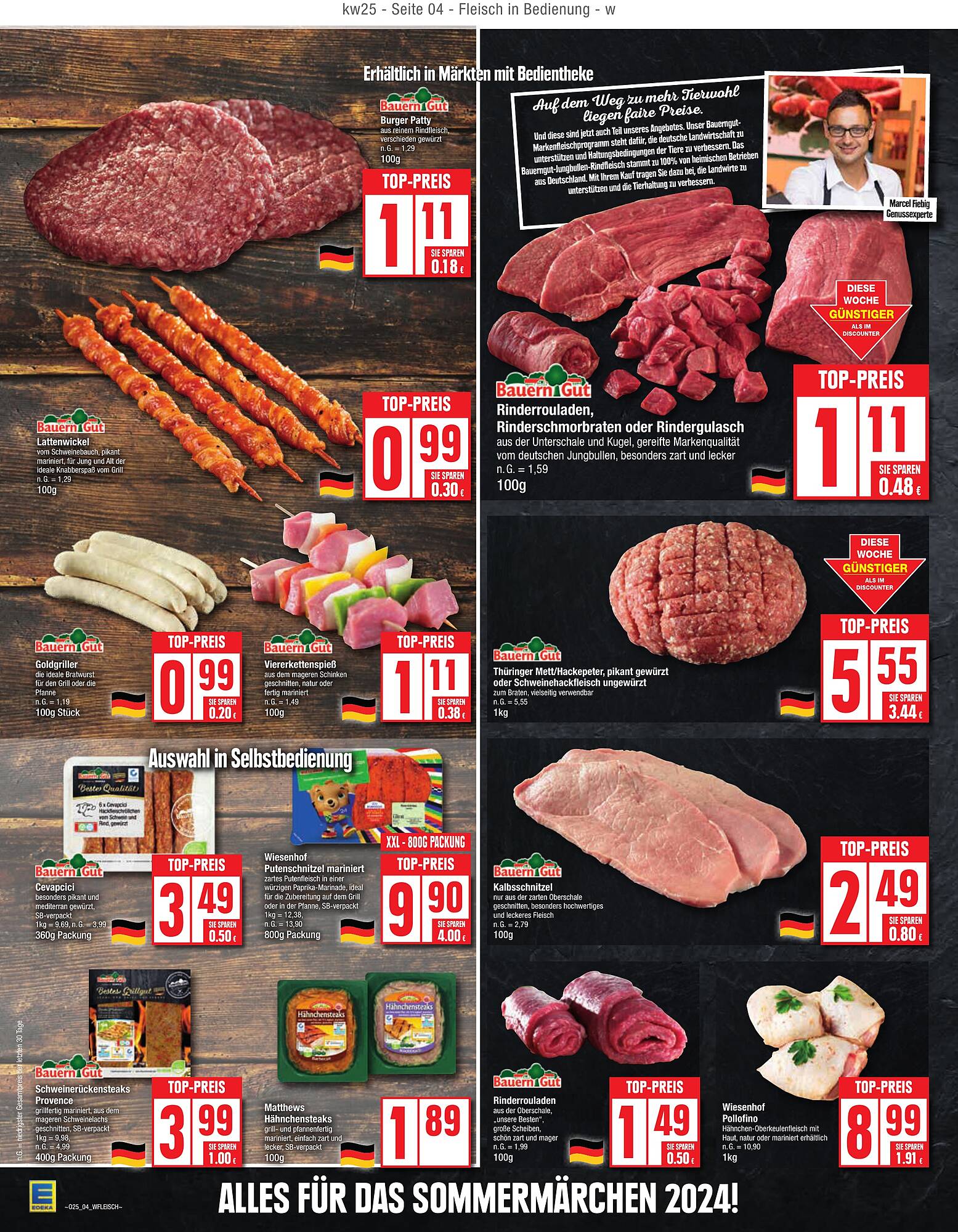 EDEKA Prospekt 17 – 22 Juni 2024 Seite 4