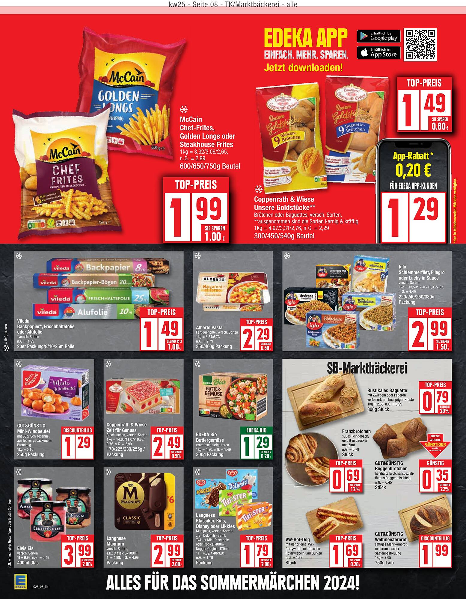 EDEKA Prospekt 17 – 22 Juni 2024 Seite 8