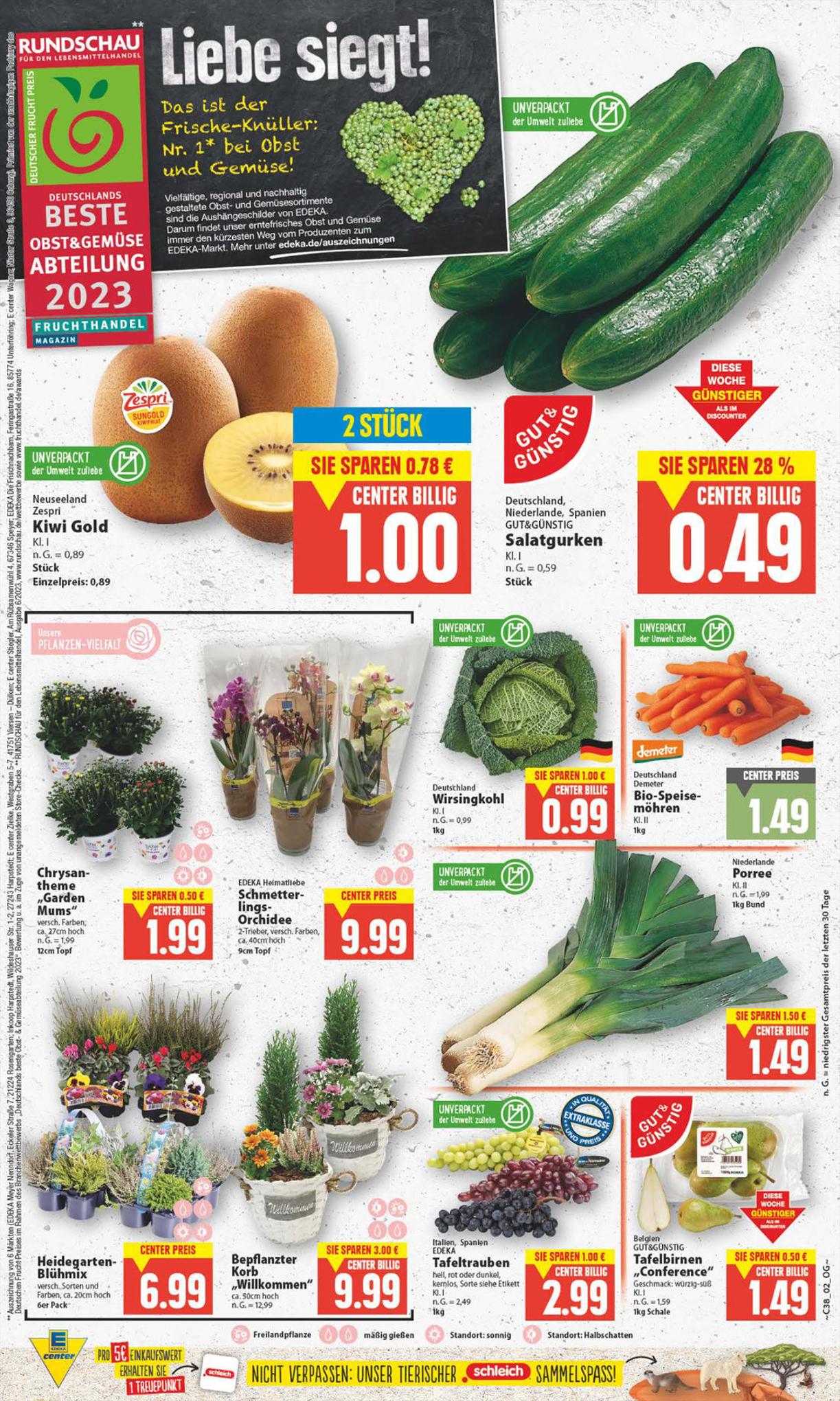 EDEKA Prospekt 17 – 23 September 2023 Seite 2