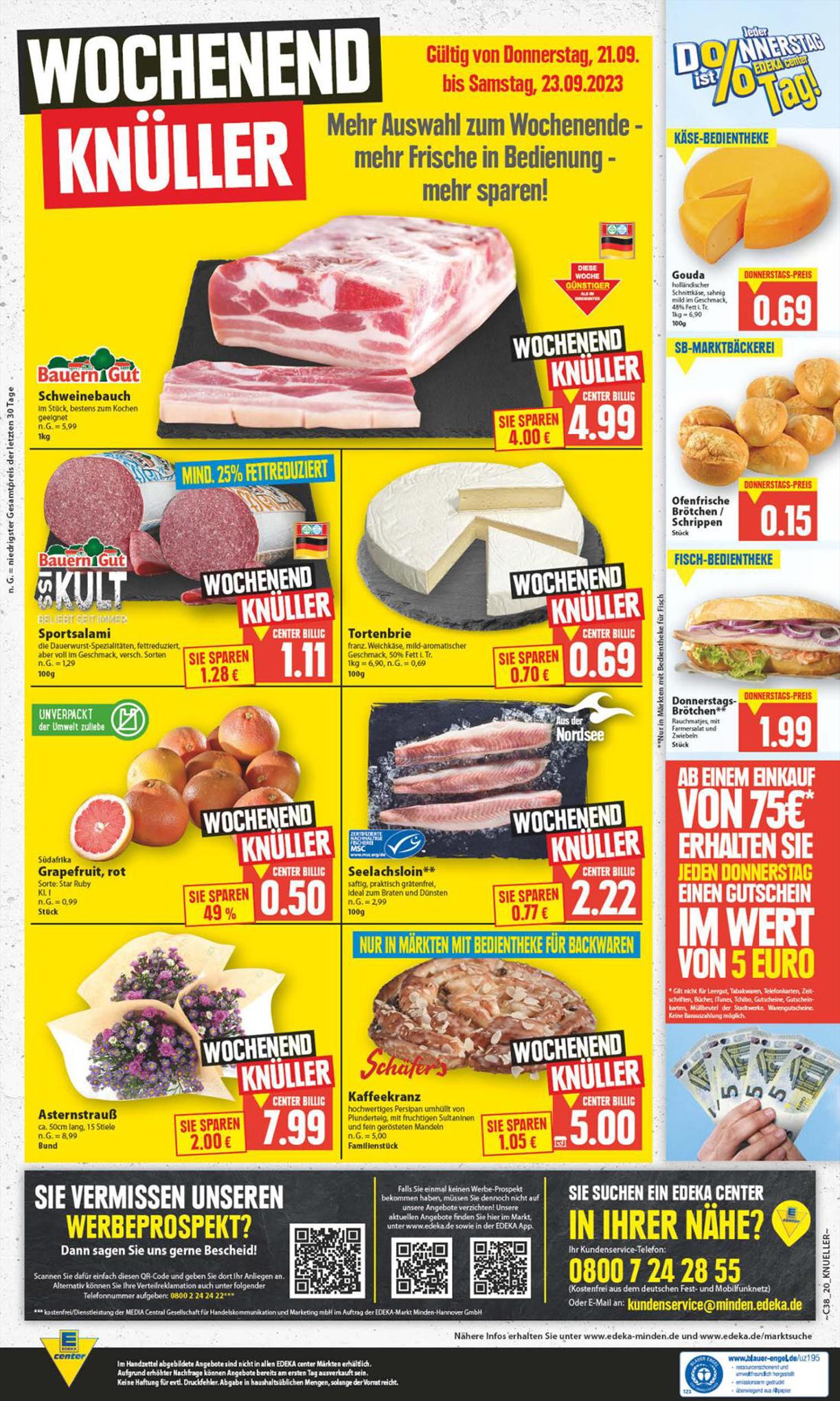 EDEKA Prospekt 17 – 23 September 2023 Seite 20