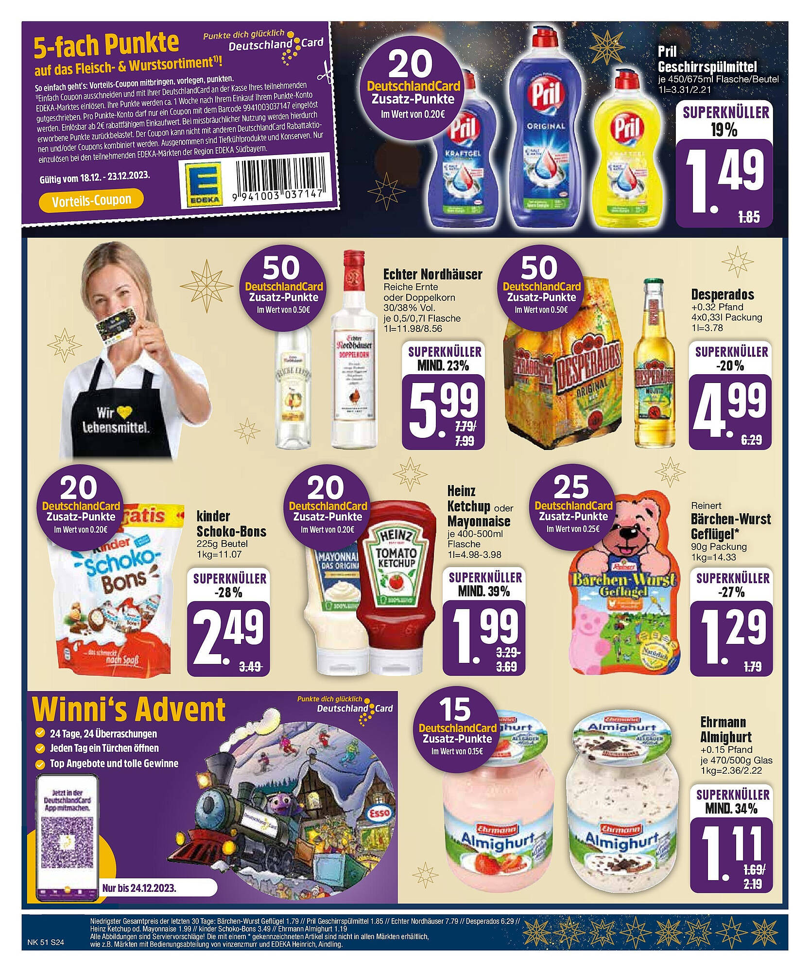 EDEKA Prospekt 18 – 23 Dezember 2023 Seite 27