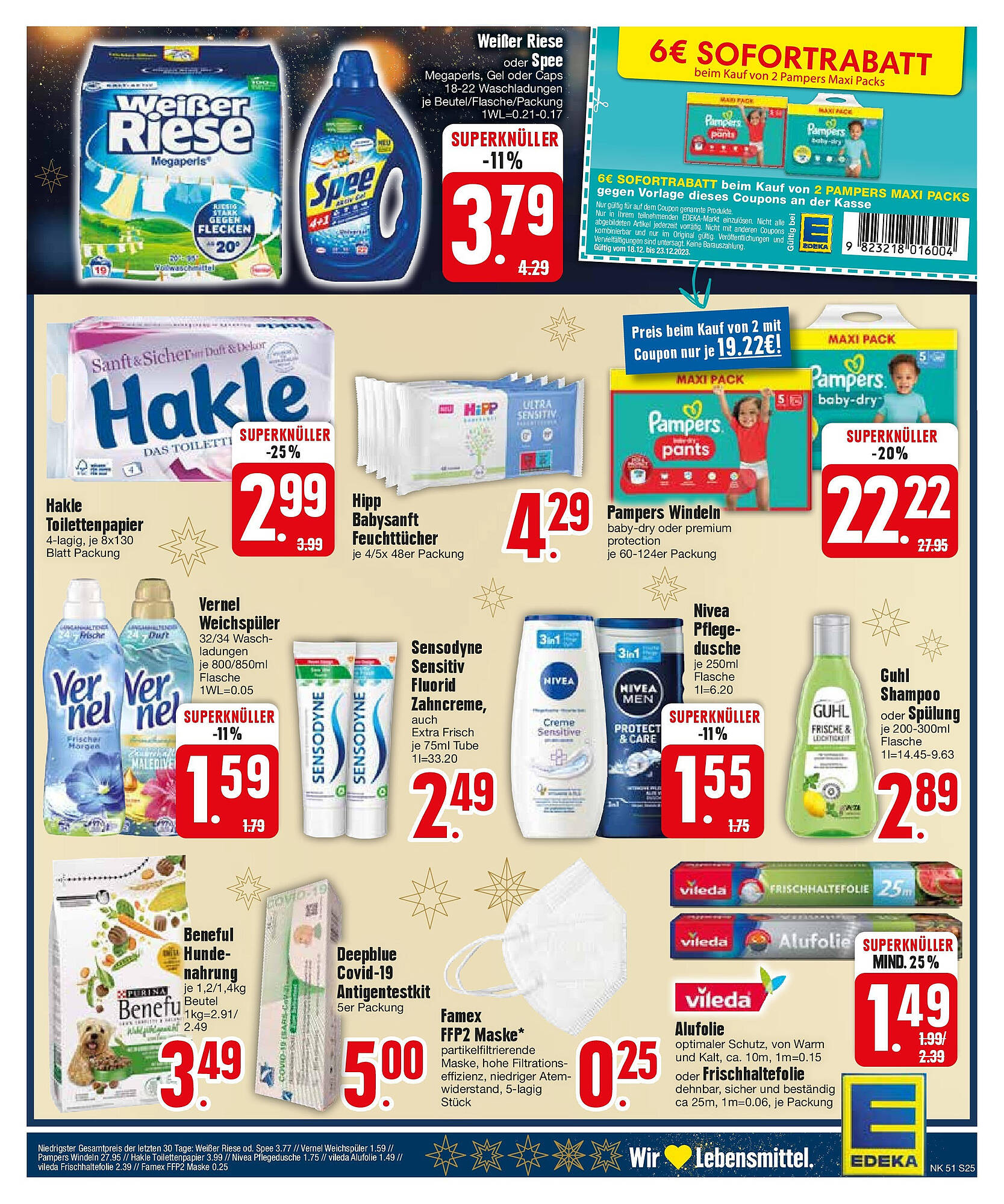 EDEKA Prospekt 18 – 23 Dezember 2023 Seite 28
