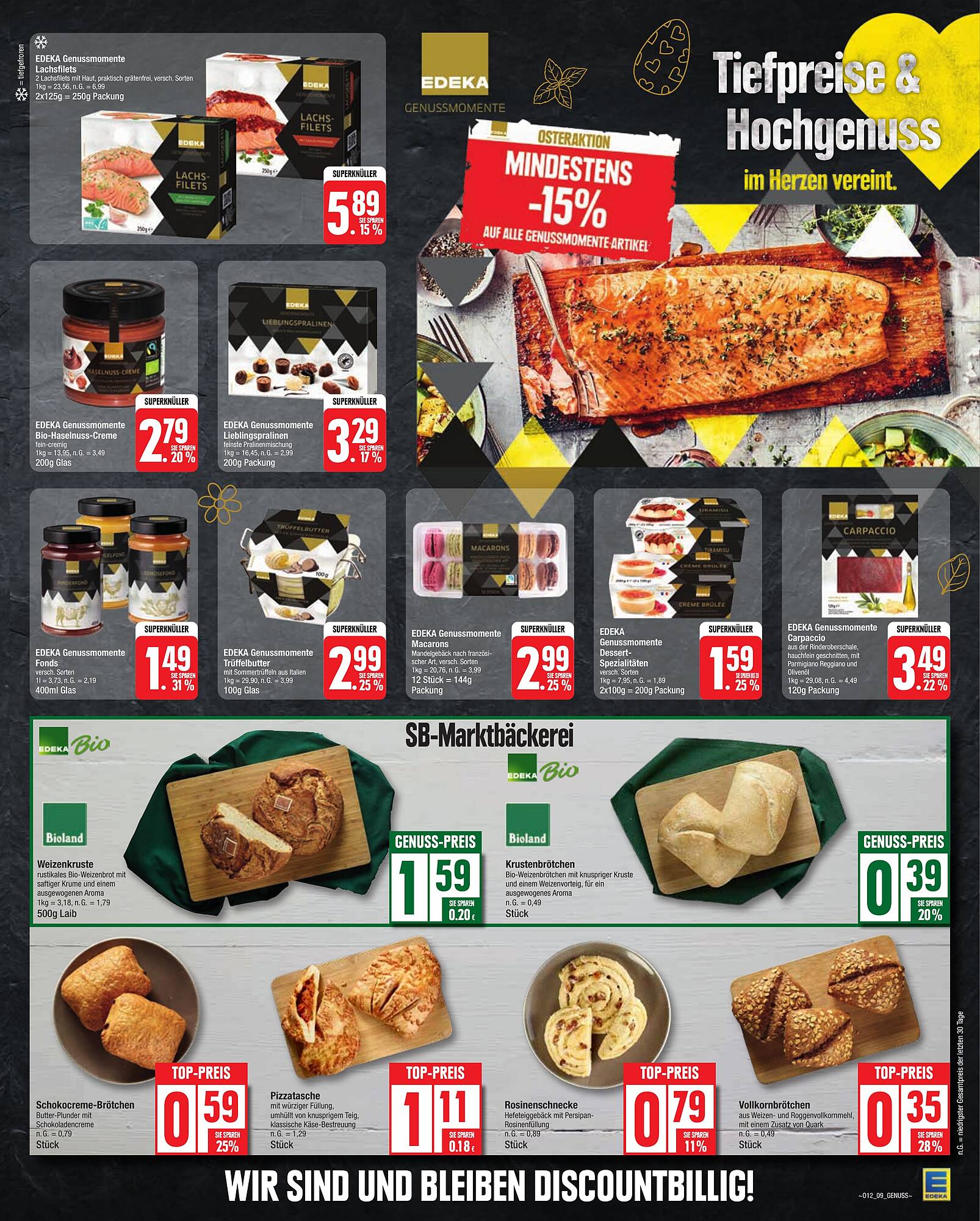 EDEKA Prospekt 18 – 23 Marsch 2024 Seite 9