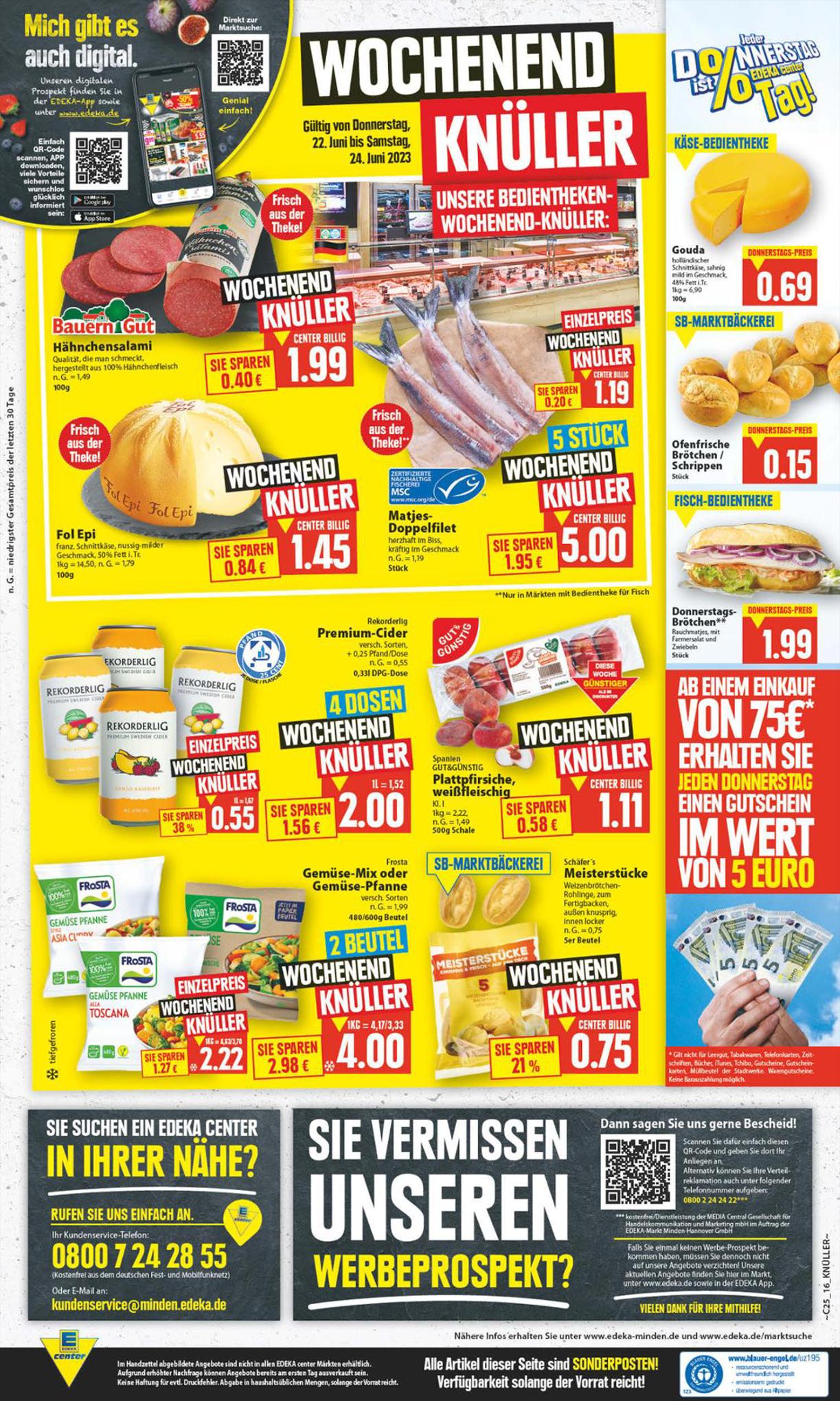 EDEKA Prospekt 18 – 24 Juni 2023 Seite 16