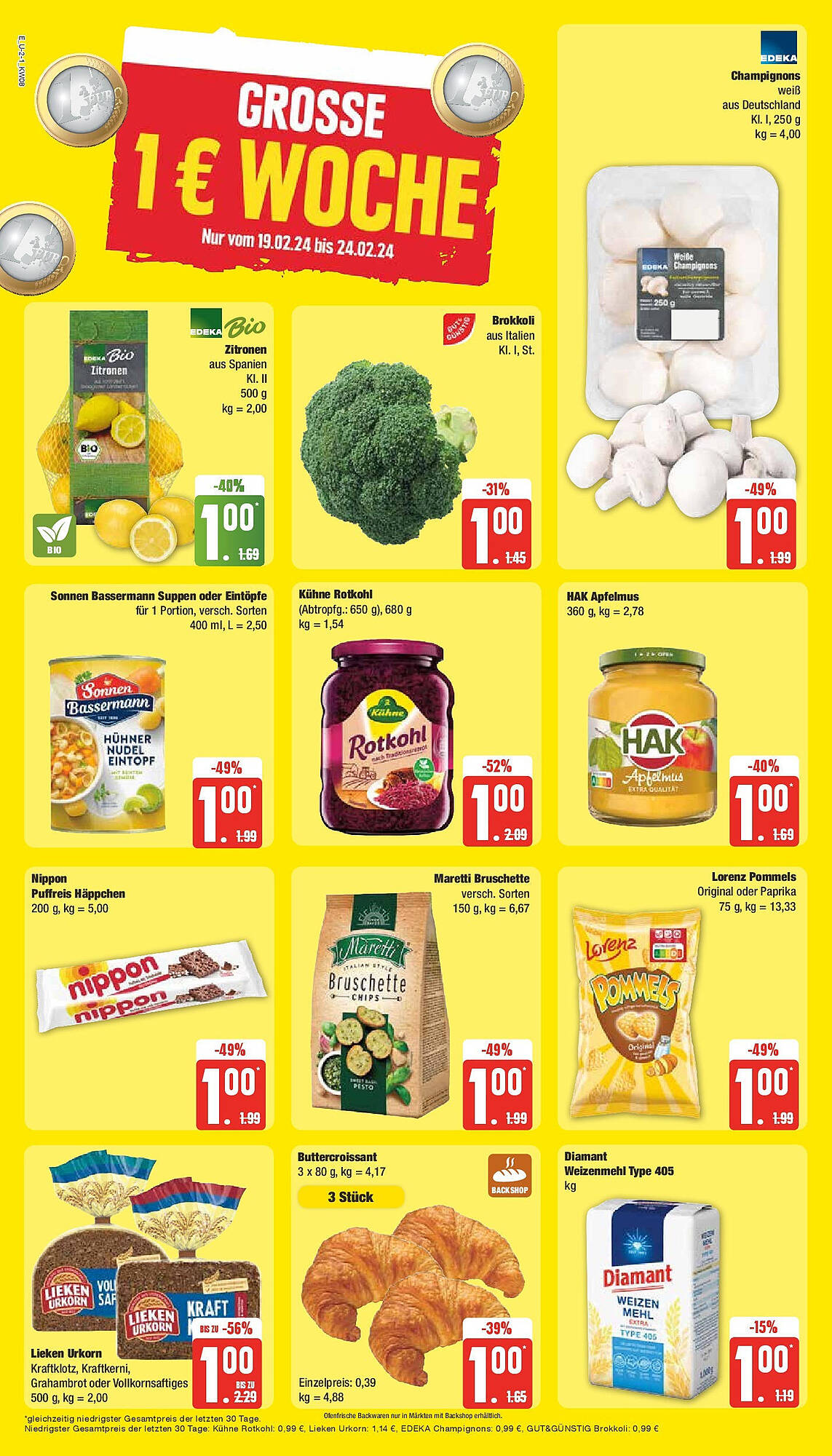 EDEKA Prospekt 19 – 24 Februar 2024 Seite 2