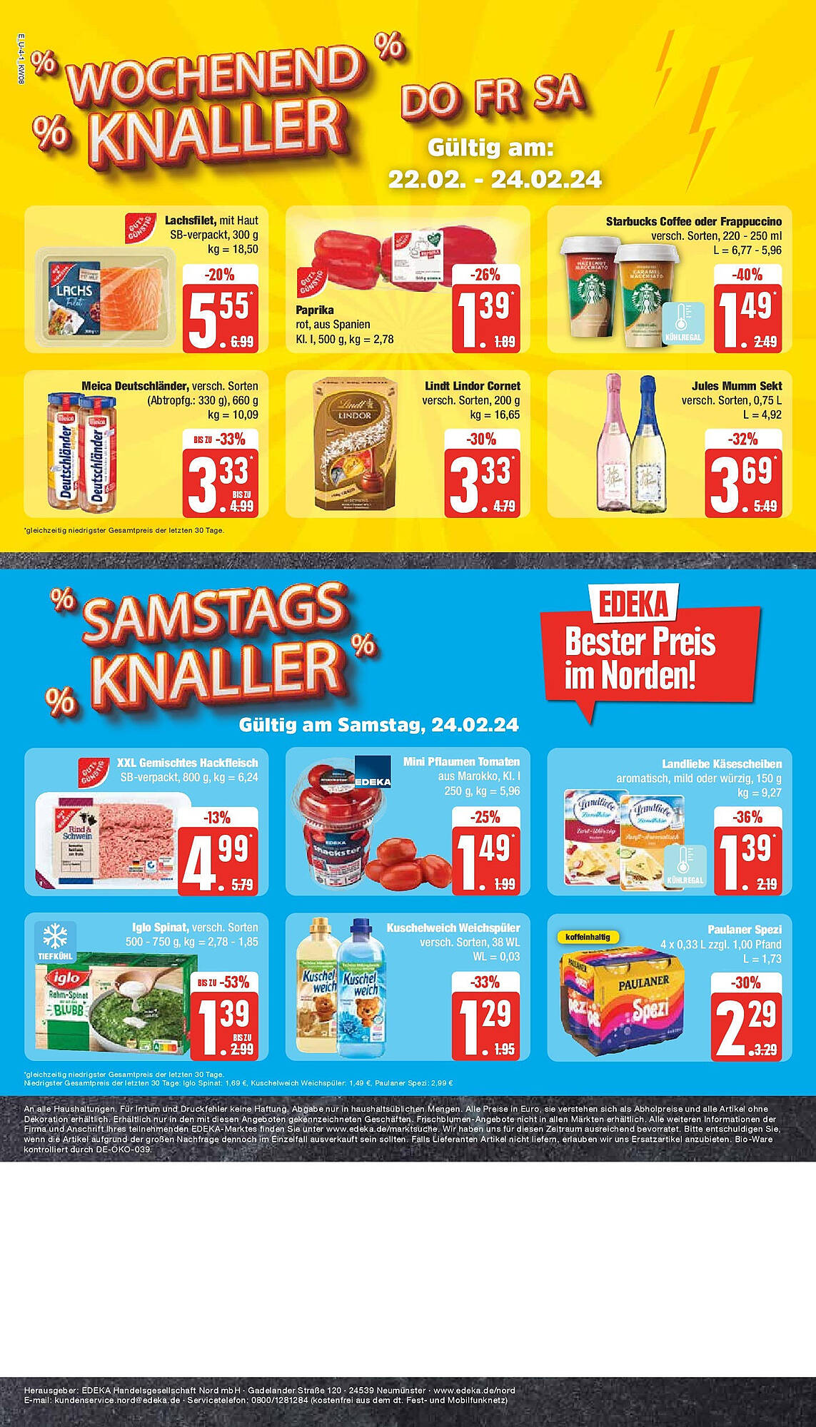 EDEKA Prospekt 19 – 24 Februar 2024 Seite 4