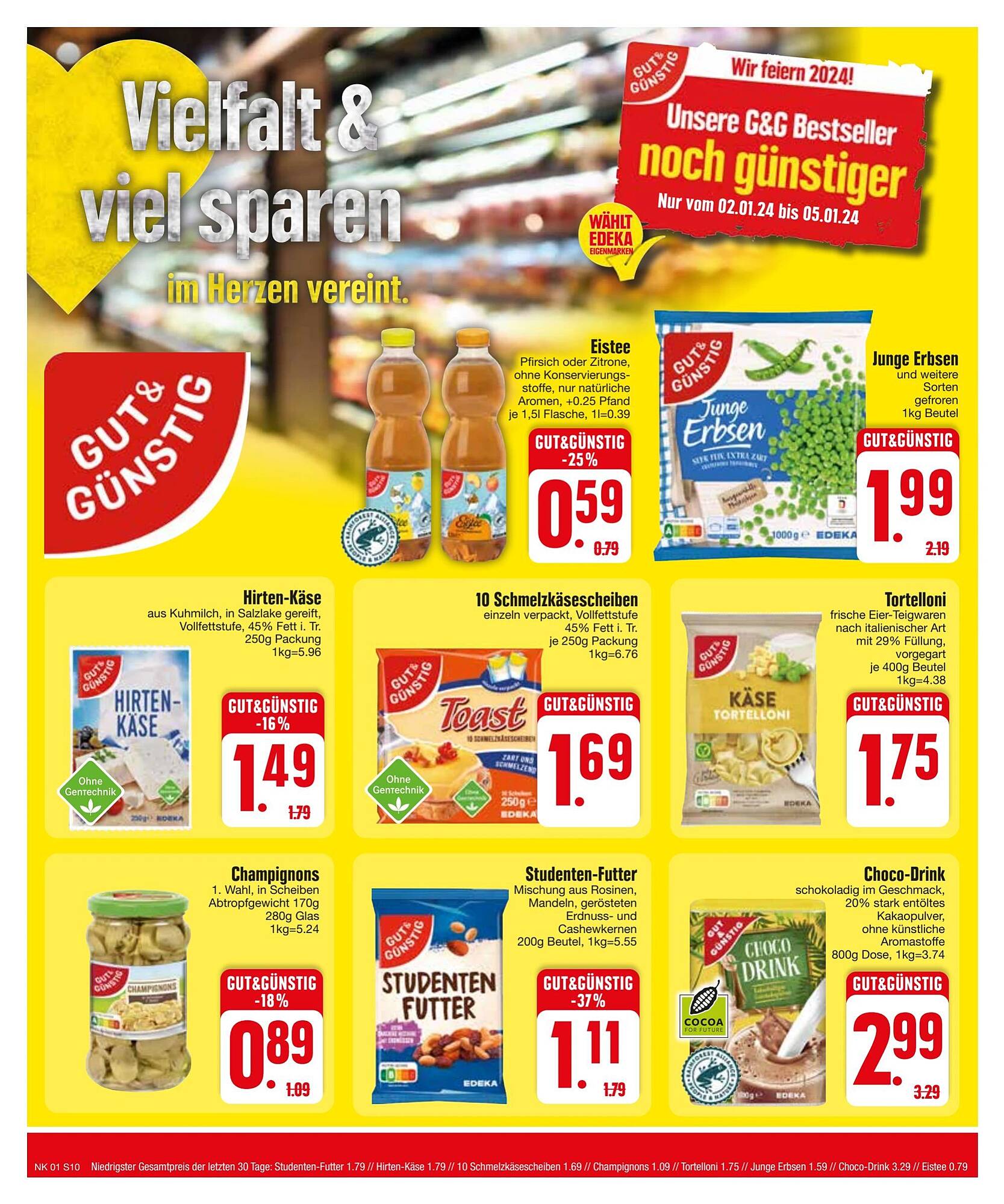 EDEKA Prospekt 2 – 5 Januar 2024 Seite 12