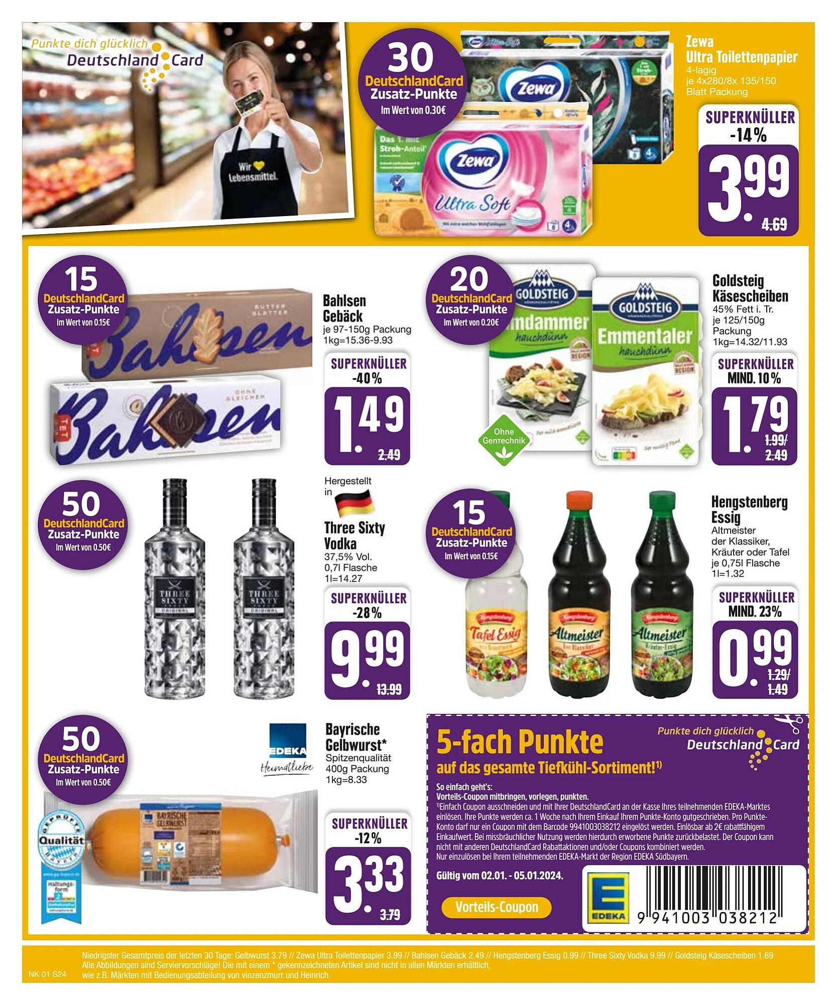 EDEKA Prospekt 2 – 5 Januar 2024 Seite 26