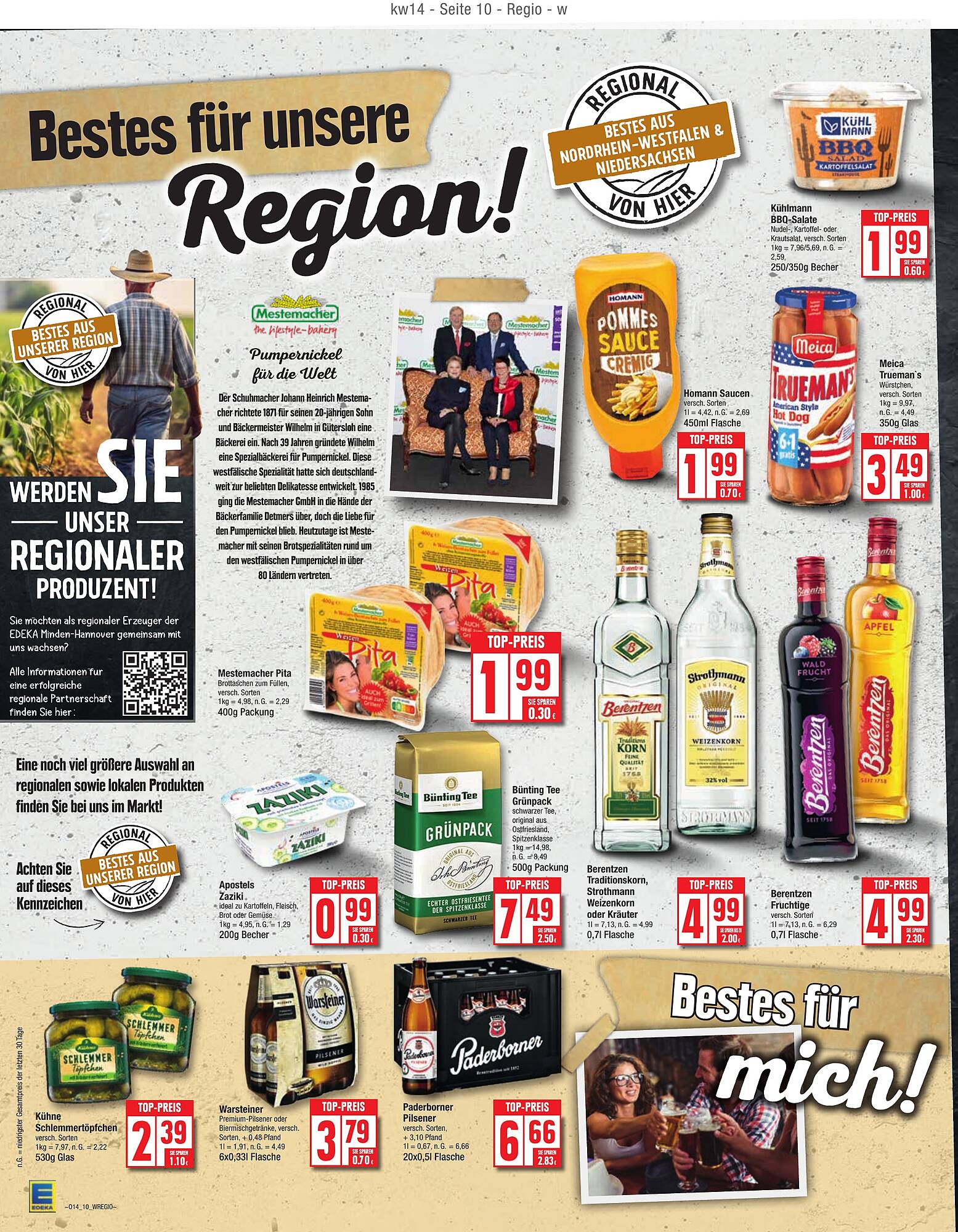 EDEKA Prospekt 2 – 6 April 2024 Seite 10